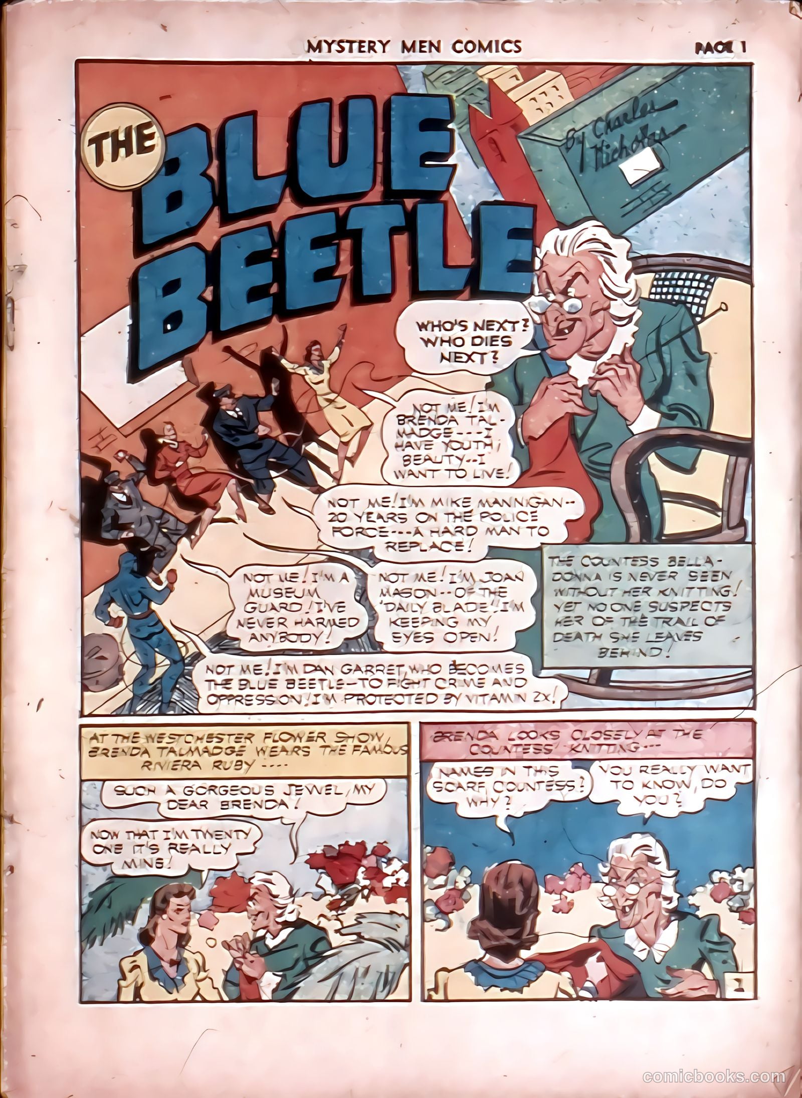 Mystery Men Comics #28 — page 3 of 67