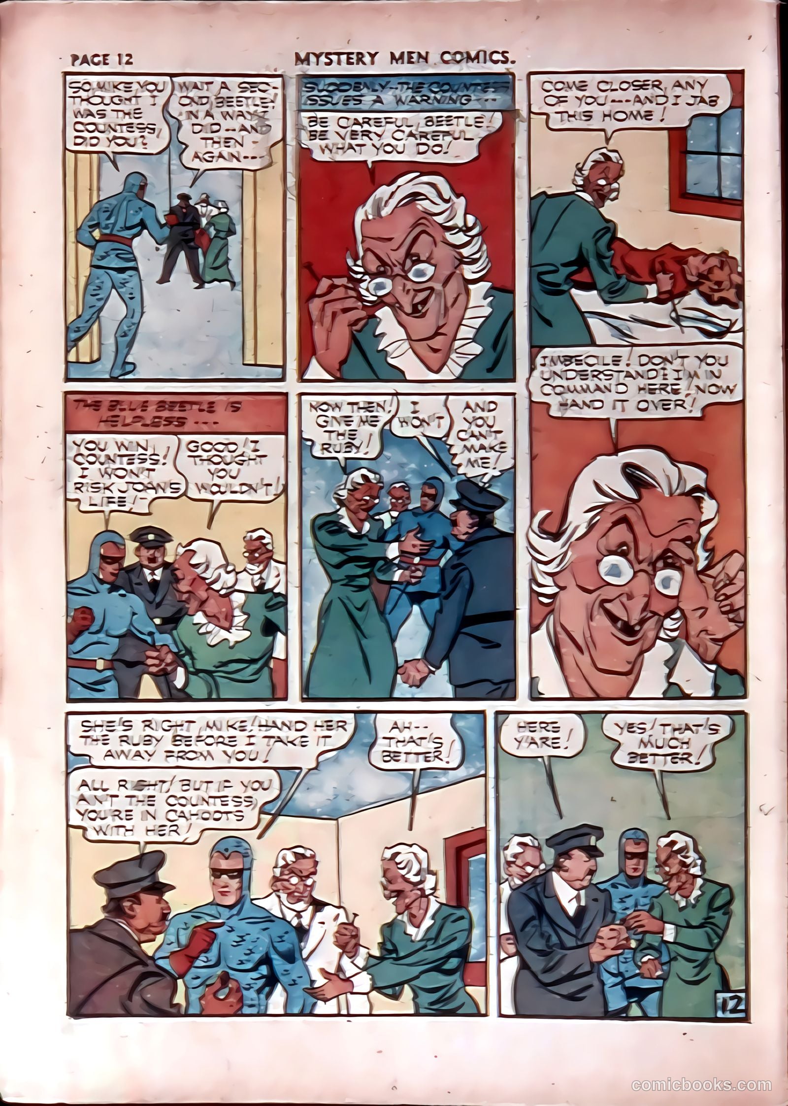 Mystery Men Comics #28 — page 14 of 67