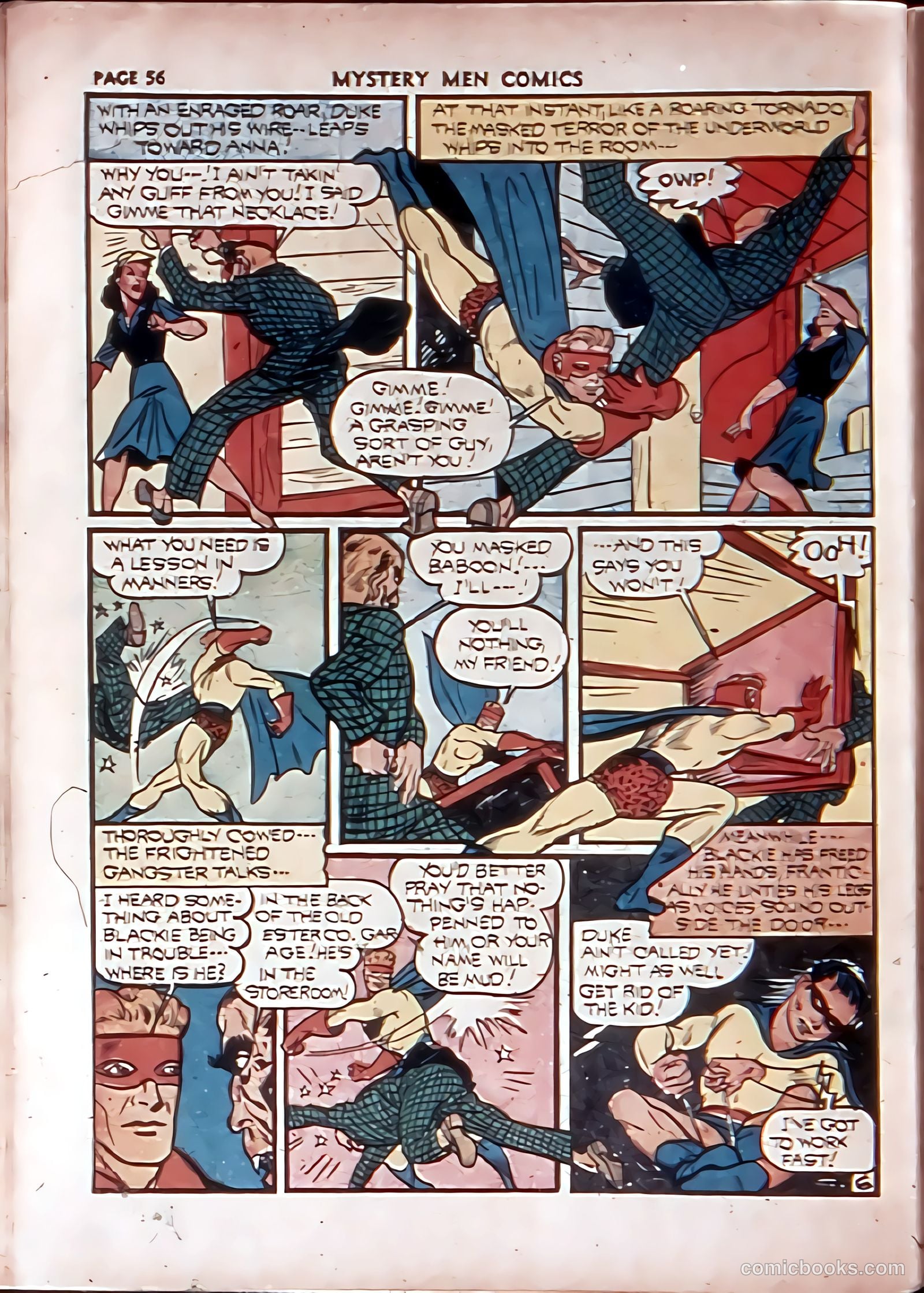 Mystery Men Comics #28 — page 57 of 67