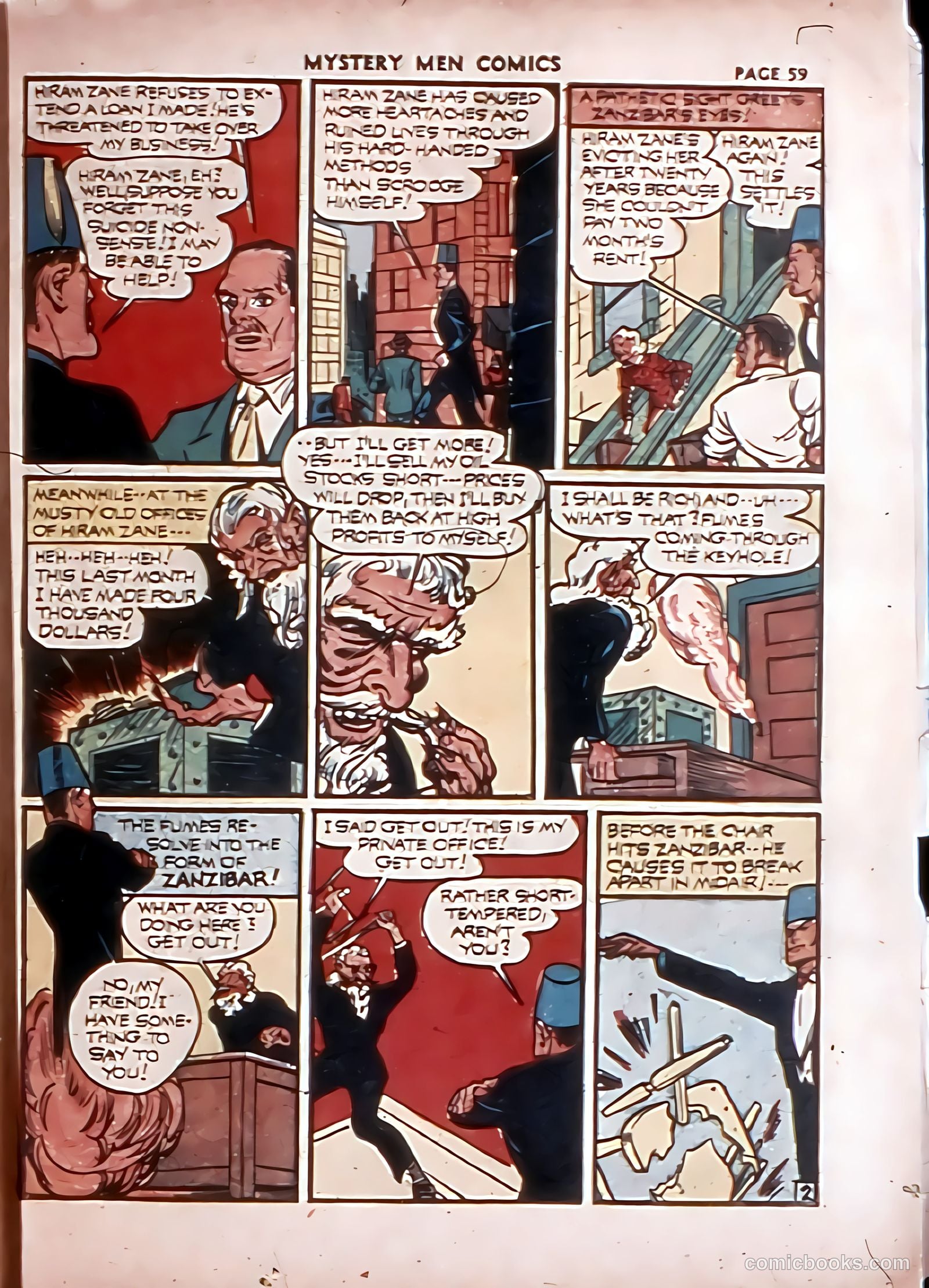 Mystery Men Comics #28 — page 60 of 67