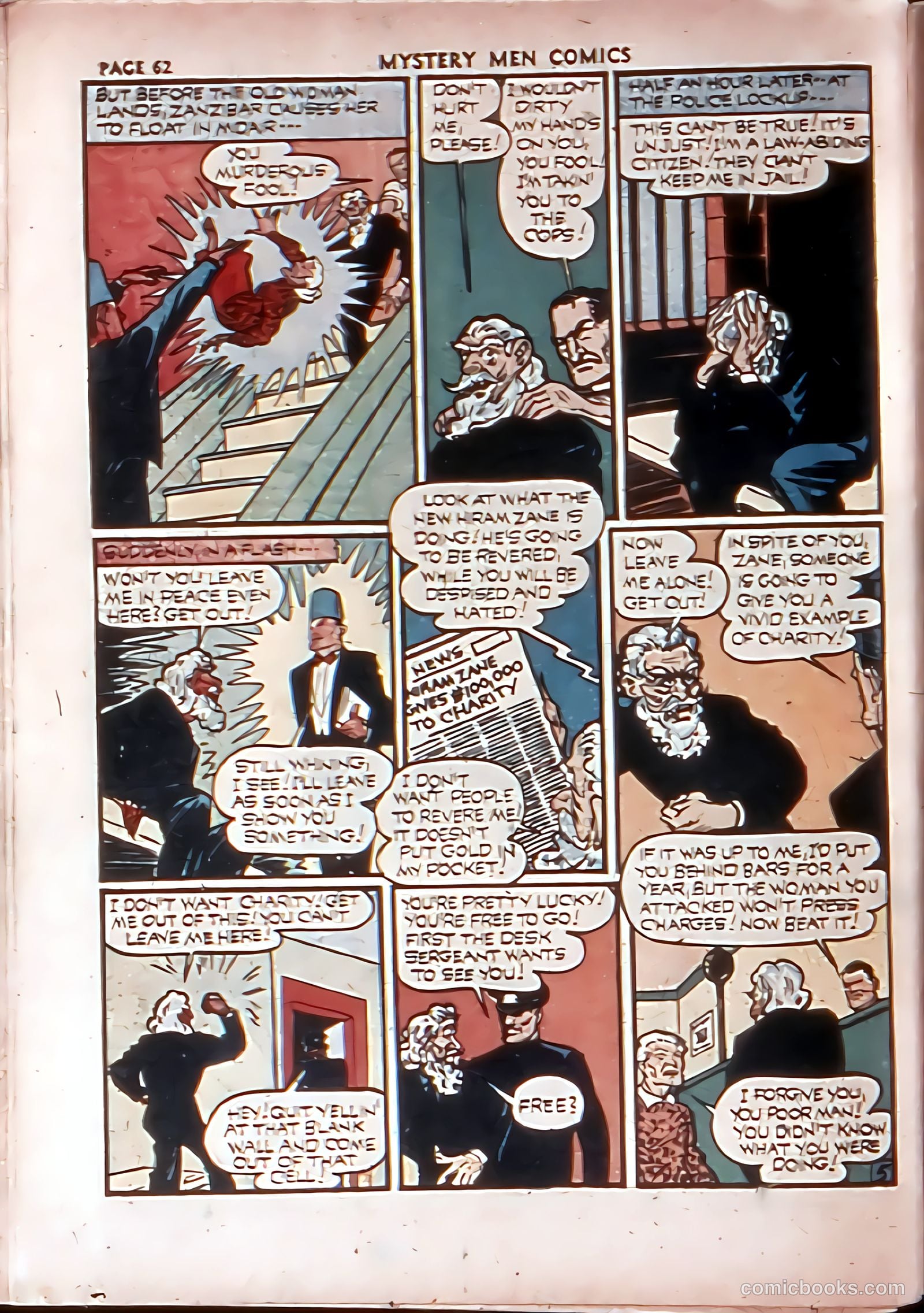 Mystery Men Comics #28 — page 63 of 67