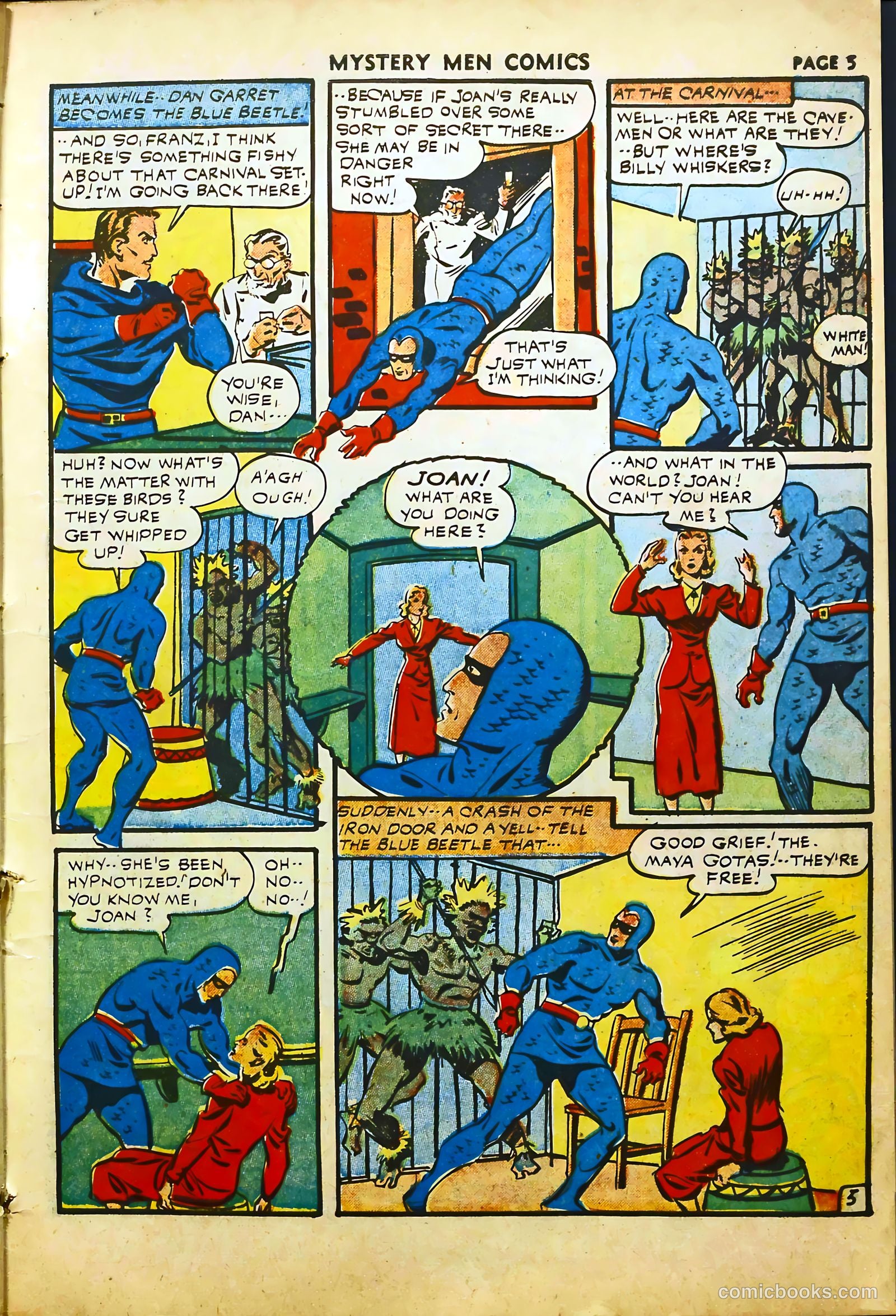 Mystery Men Comics #29 — page 7 of 67