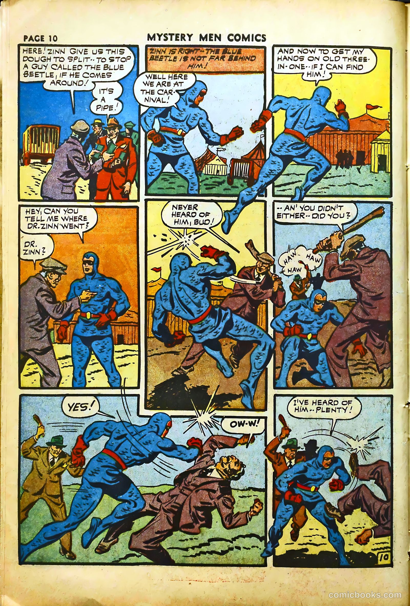 Mystery Men Comics #29 — page 12 of 67