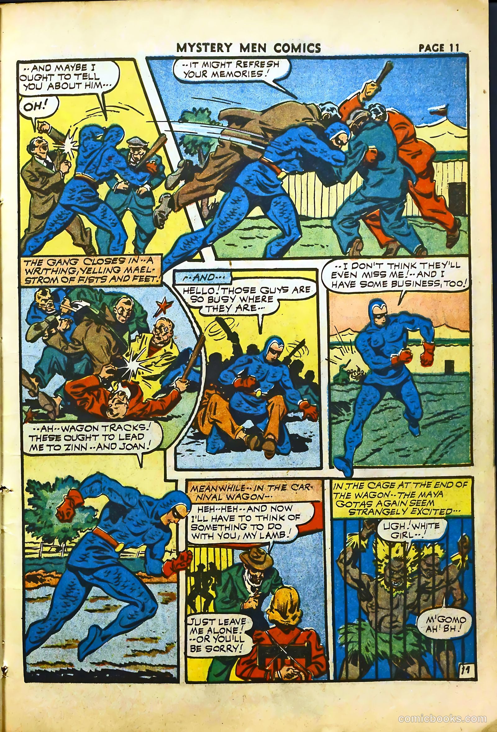 Mystery Men Comics #29 — page 13 of 67
