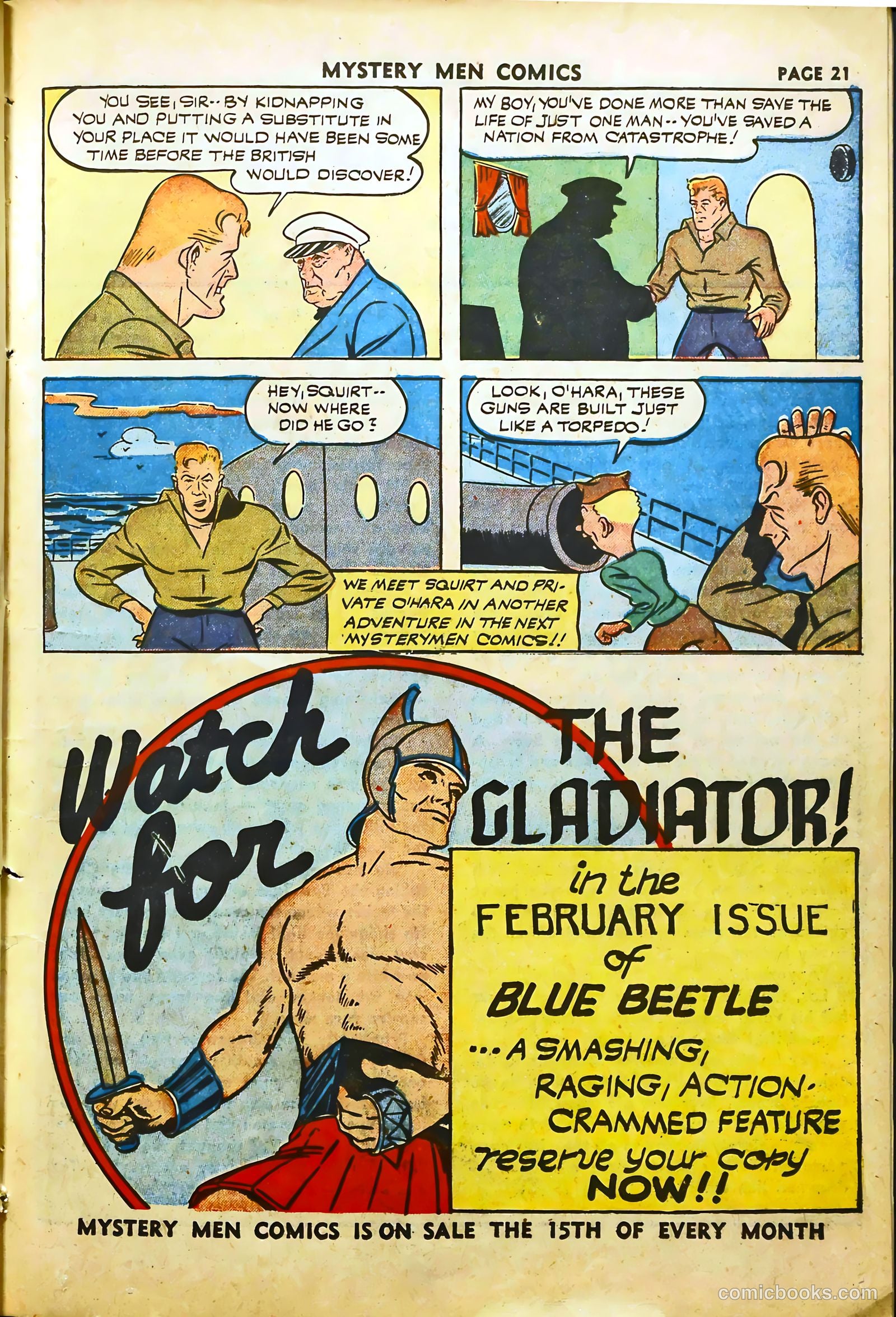 Mystery Men Comics #29 — page 23 of 67