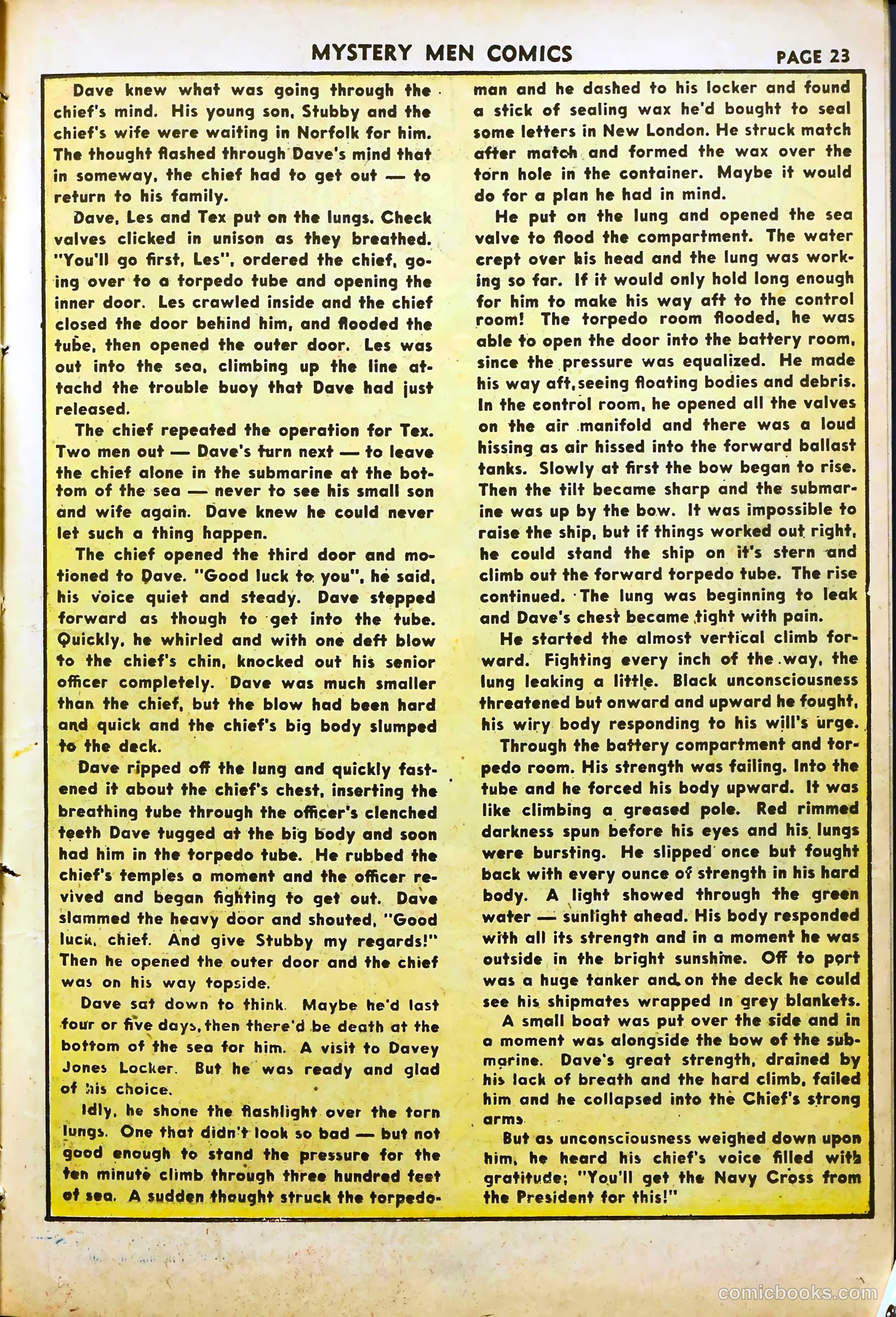 Mystery Men Comics #29 — page 25 of 67