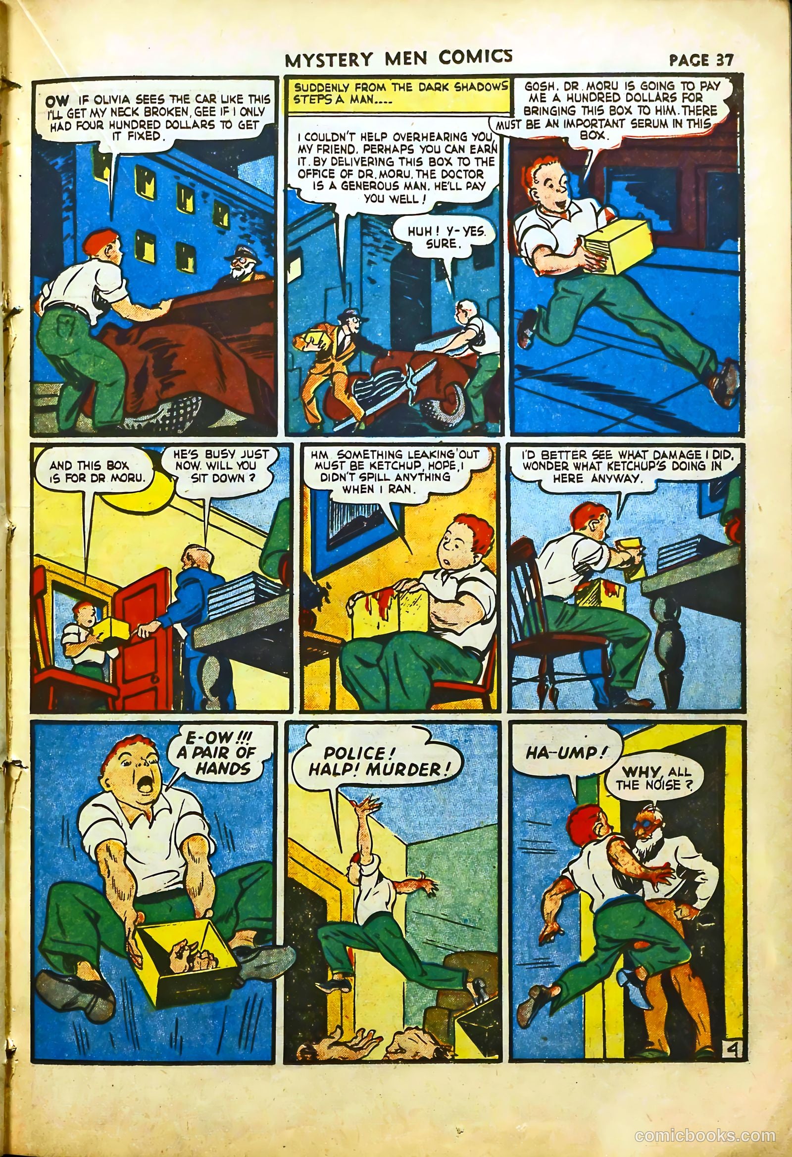 Mystery Men Comics #29 — page 38 of 67