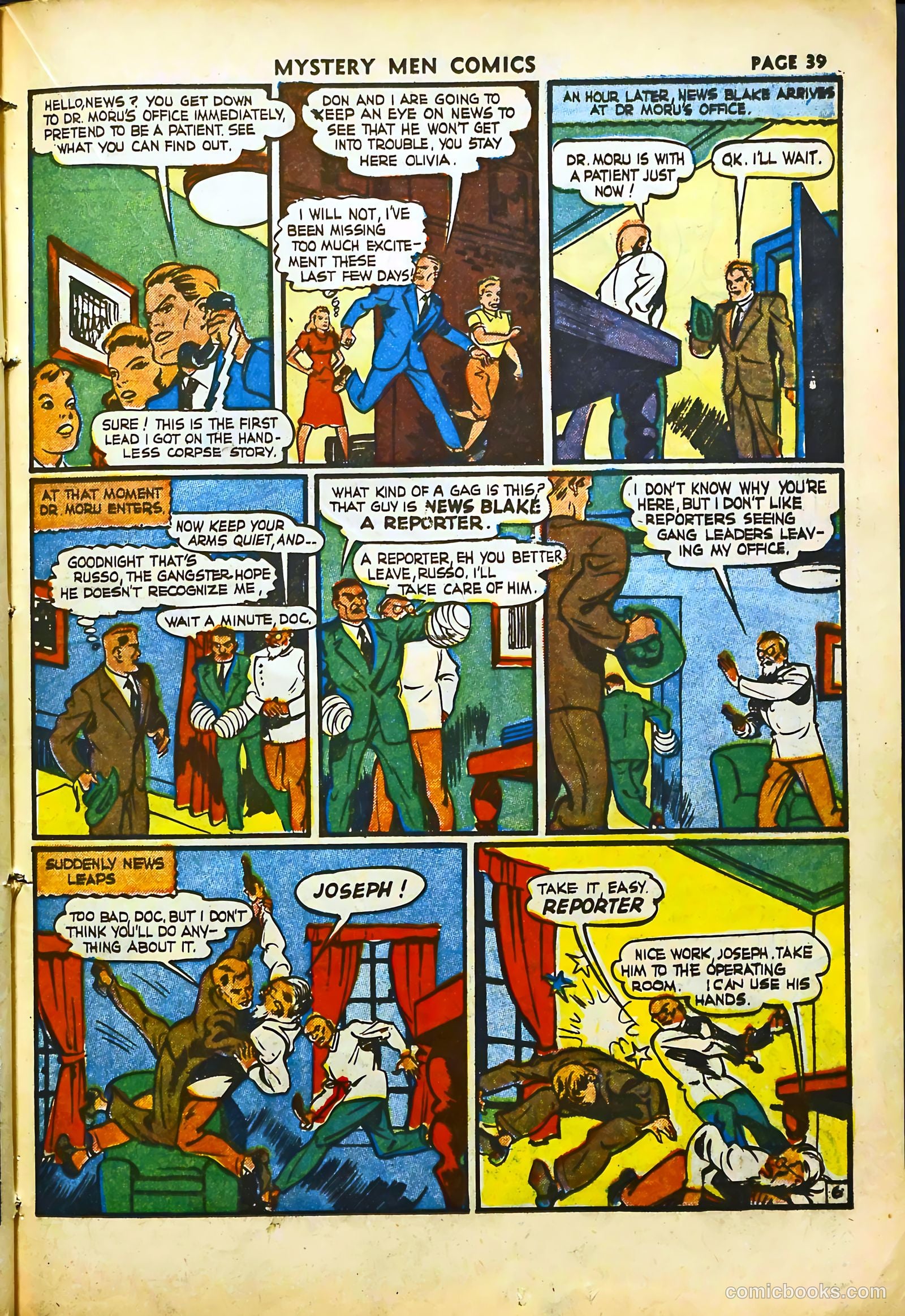 Mystery Men Comics #29 — page 40 of 67