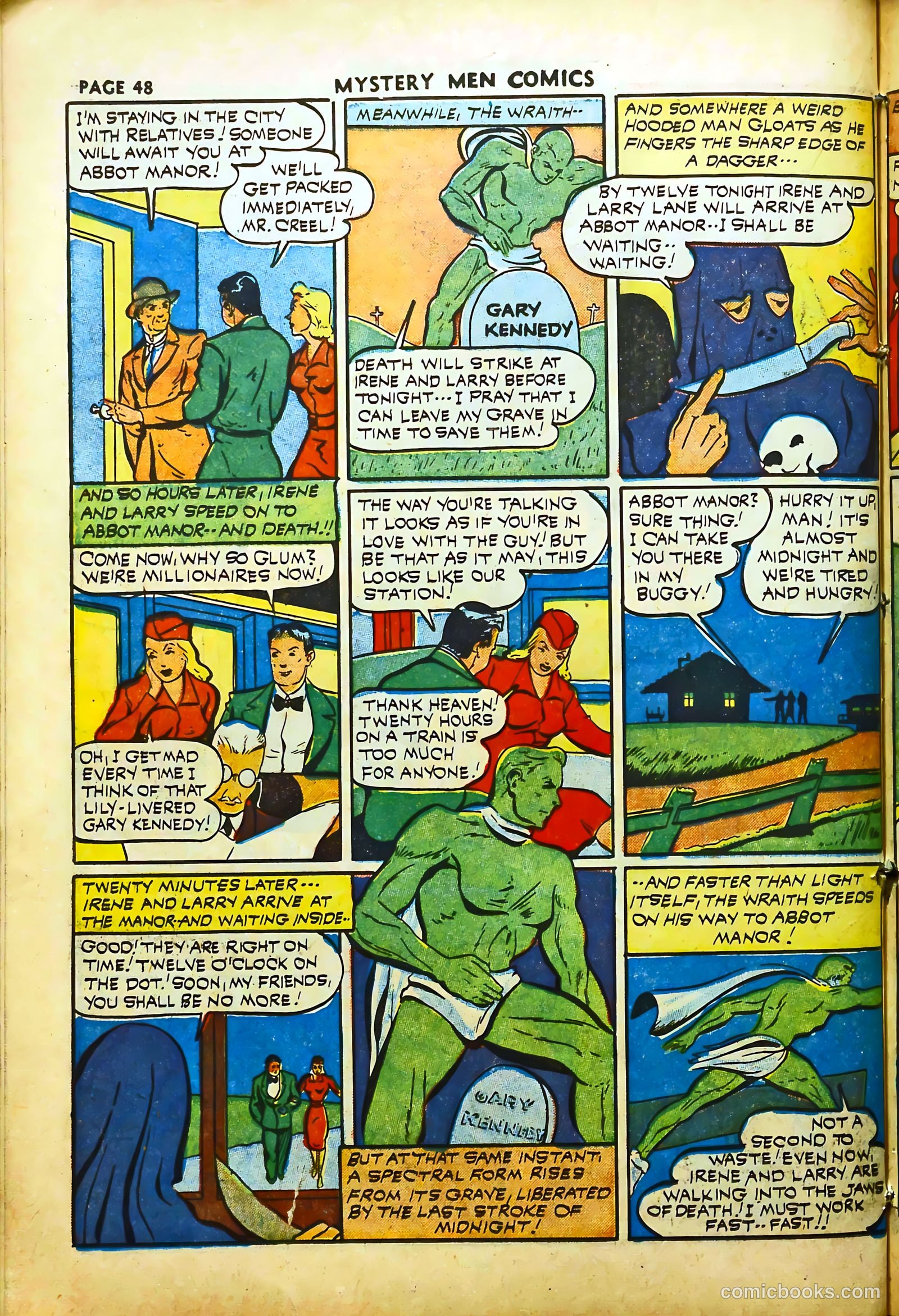 Mystery Men Comics #29 — page 49 of 67