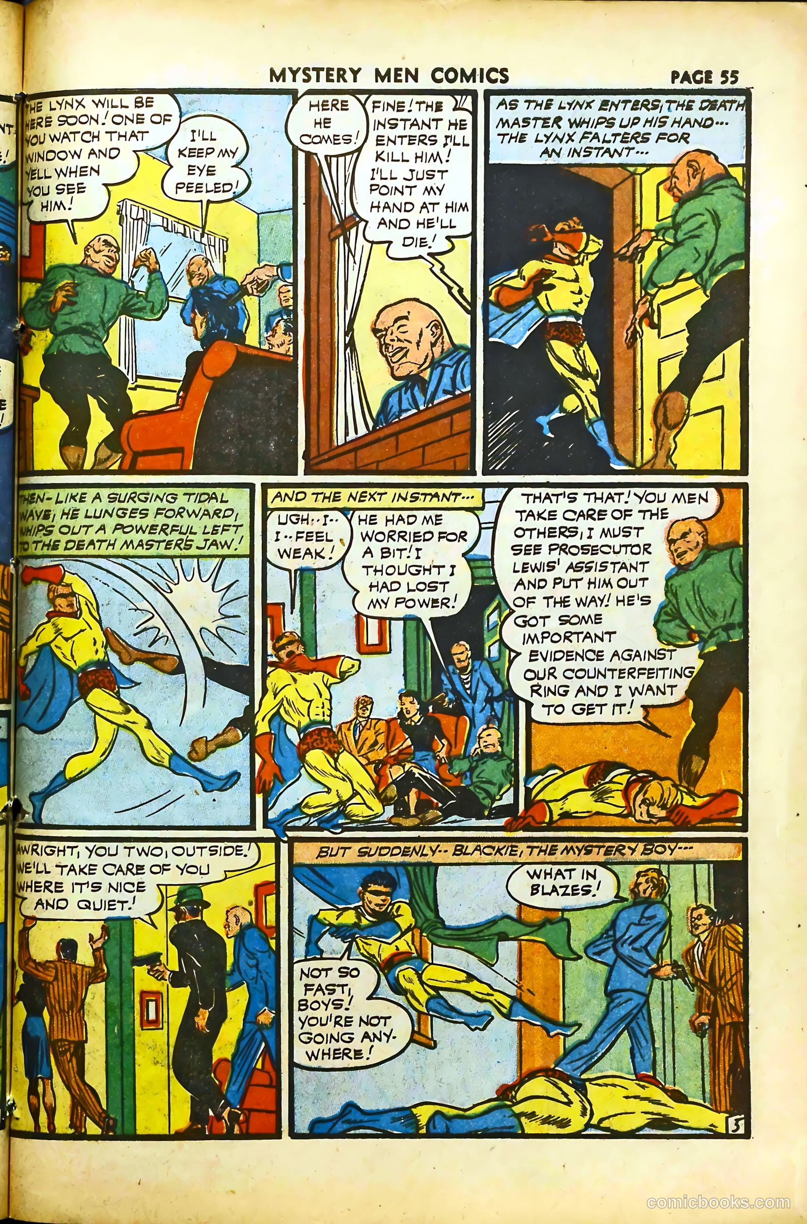 Mystery Men Comics #29 — page 56 of 67