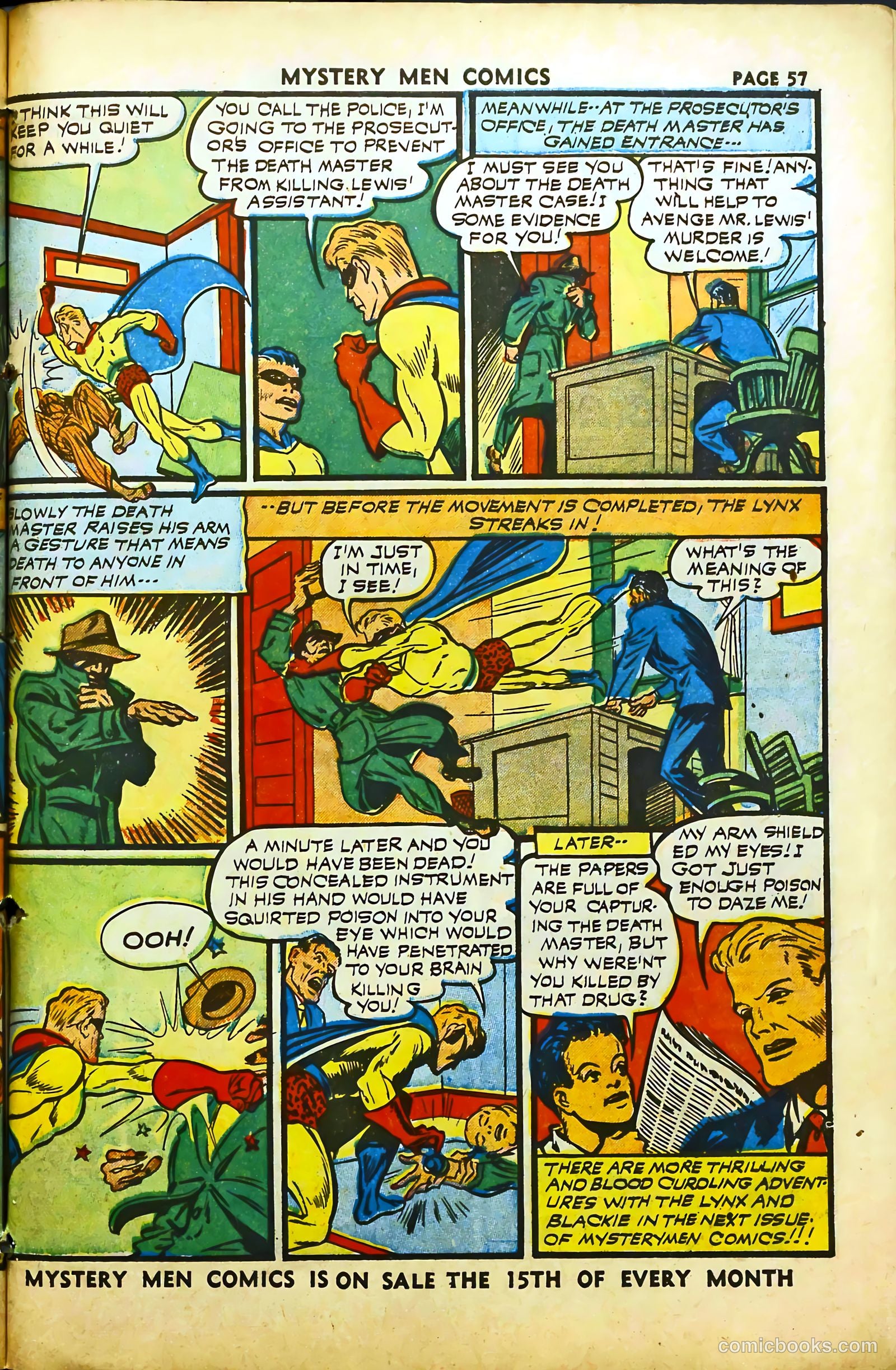 Mystery Men Comics #29 — page 58 of 67