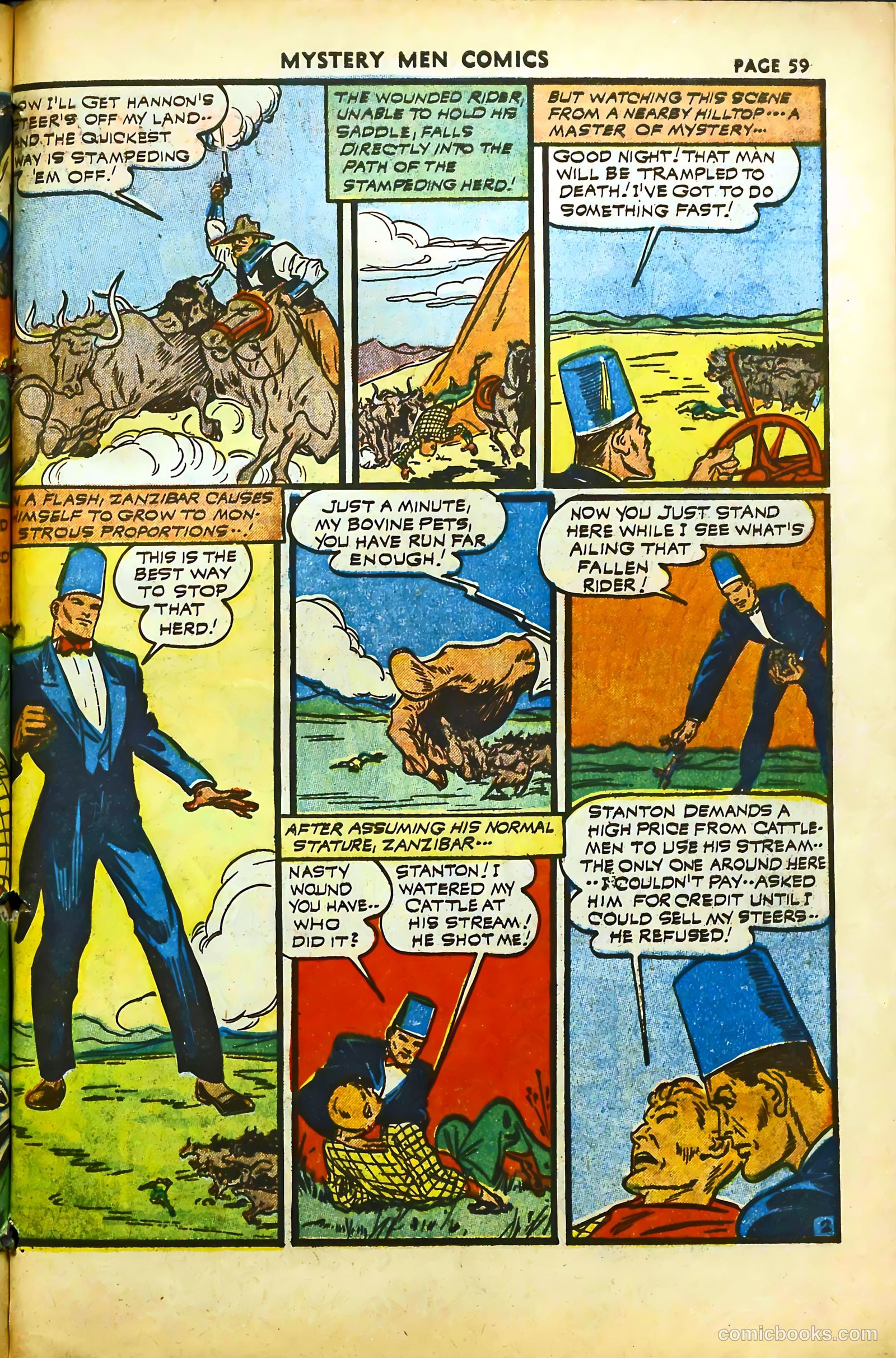 Mystery Men Comics #29 — page 60 of 67