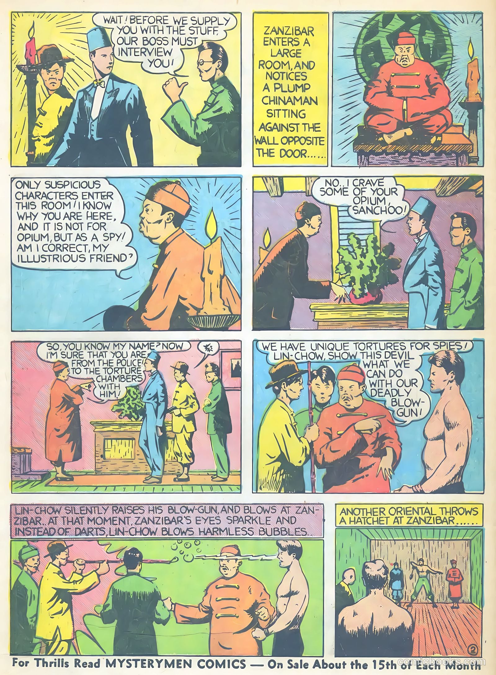 Mystery Men Comics #3 — page 65 of 69
