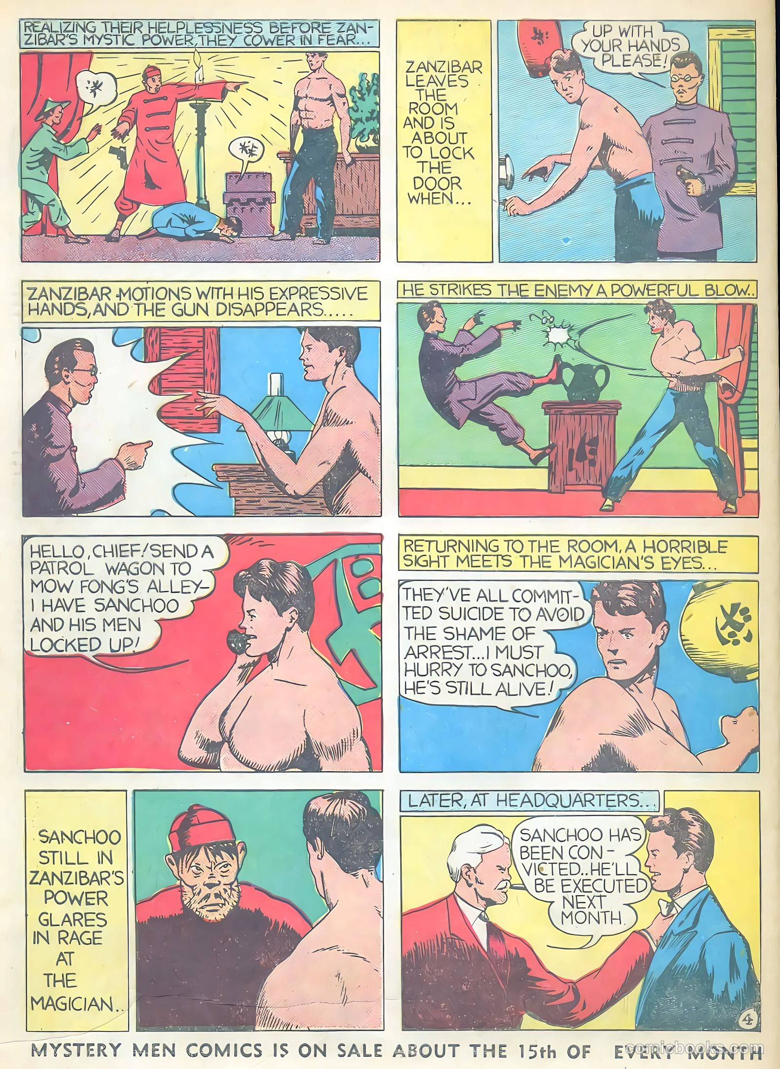 Mystery Men Comics #3 — page 67 of 69