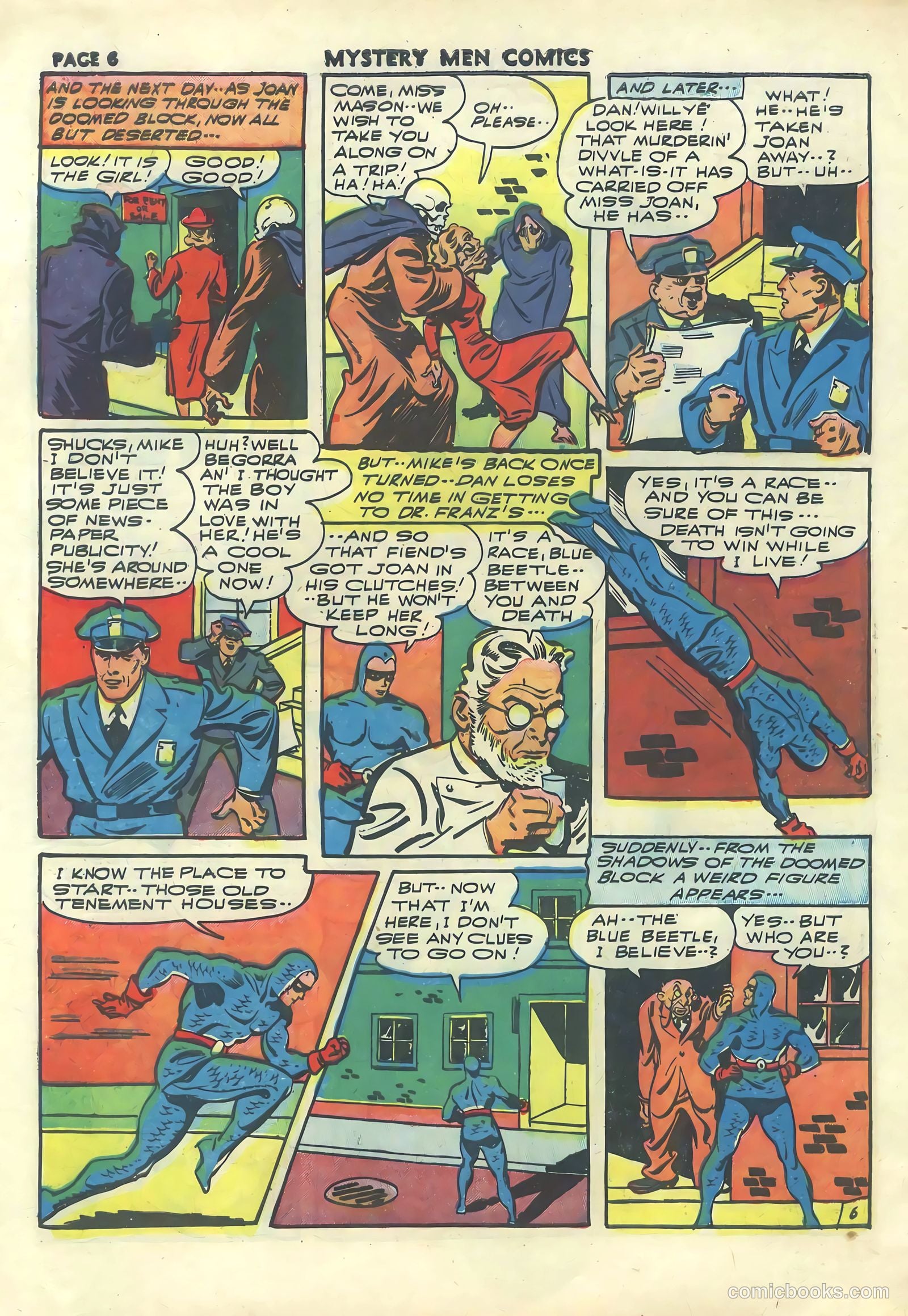 Mystery Men Comics #30 — page 8 of 68