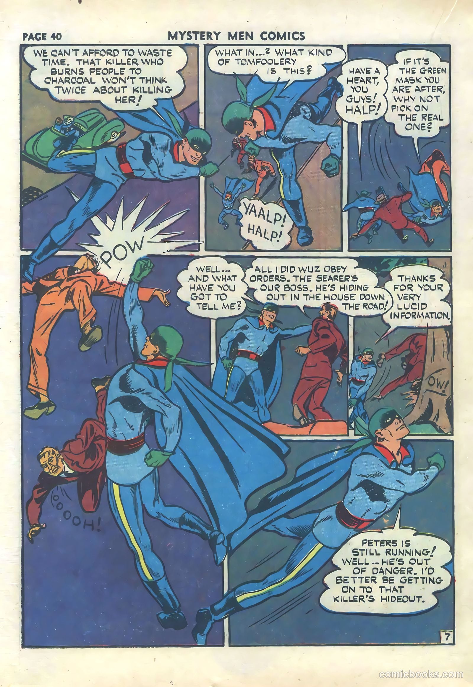 Mystery Men Comics #30 — page 42 of 68