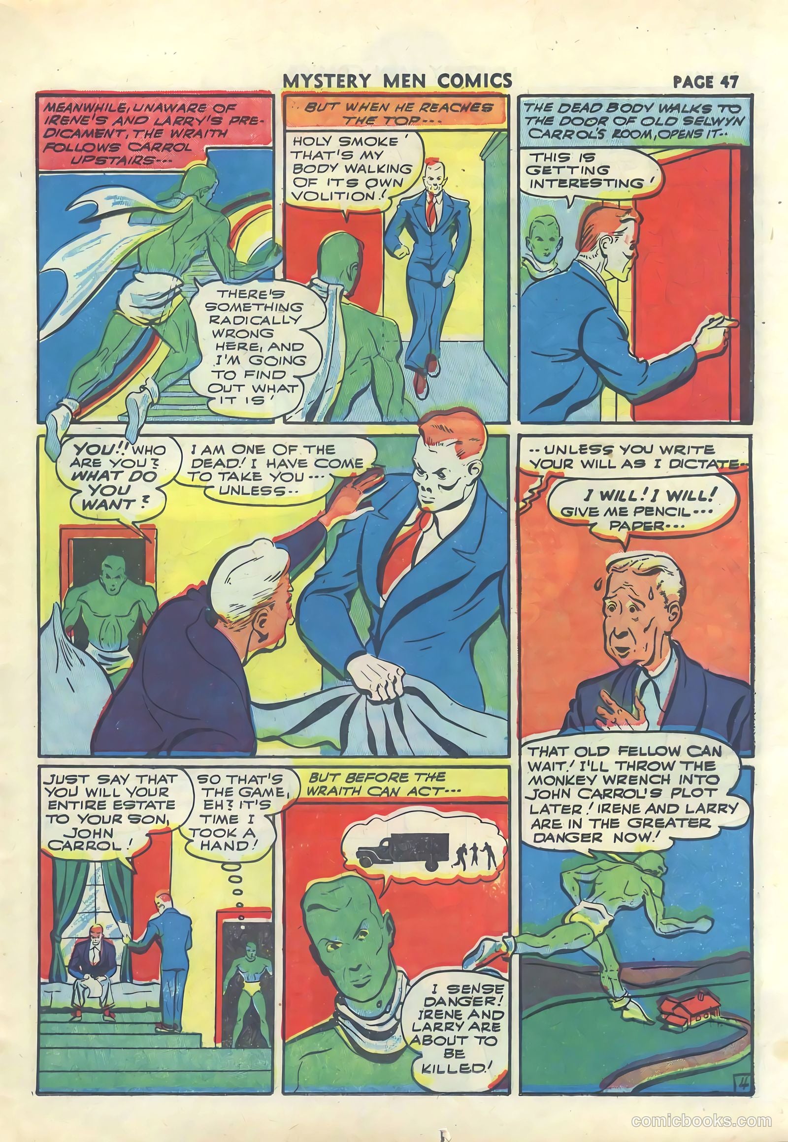 Mystery Men Comics #30 — page 49 of 68