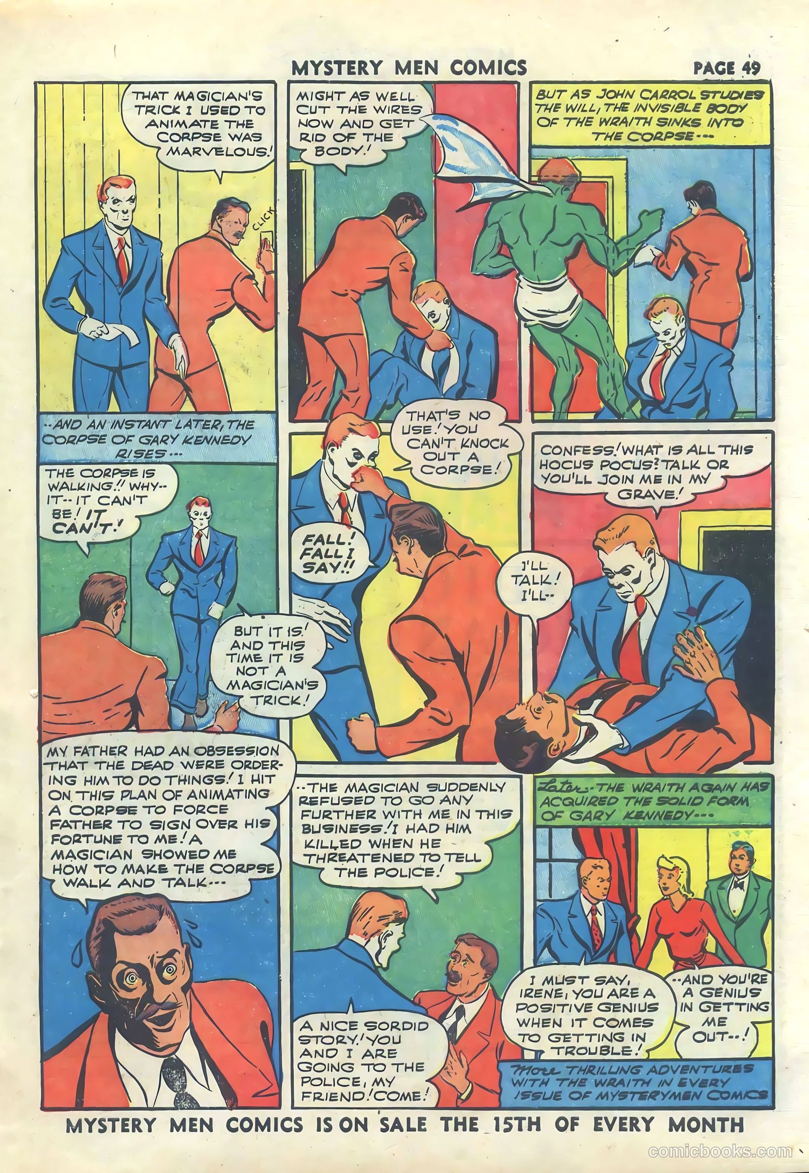 Mystery Men Comics #30 — page 51 of 68