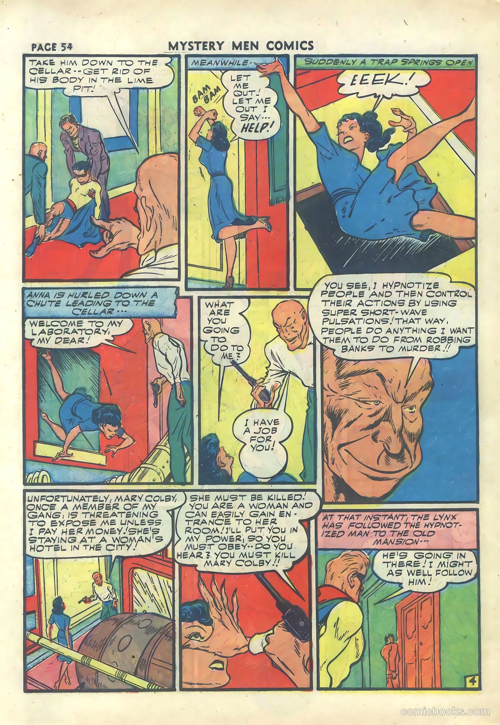 Mystery Men Comics #30 — page 56 of 68