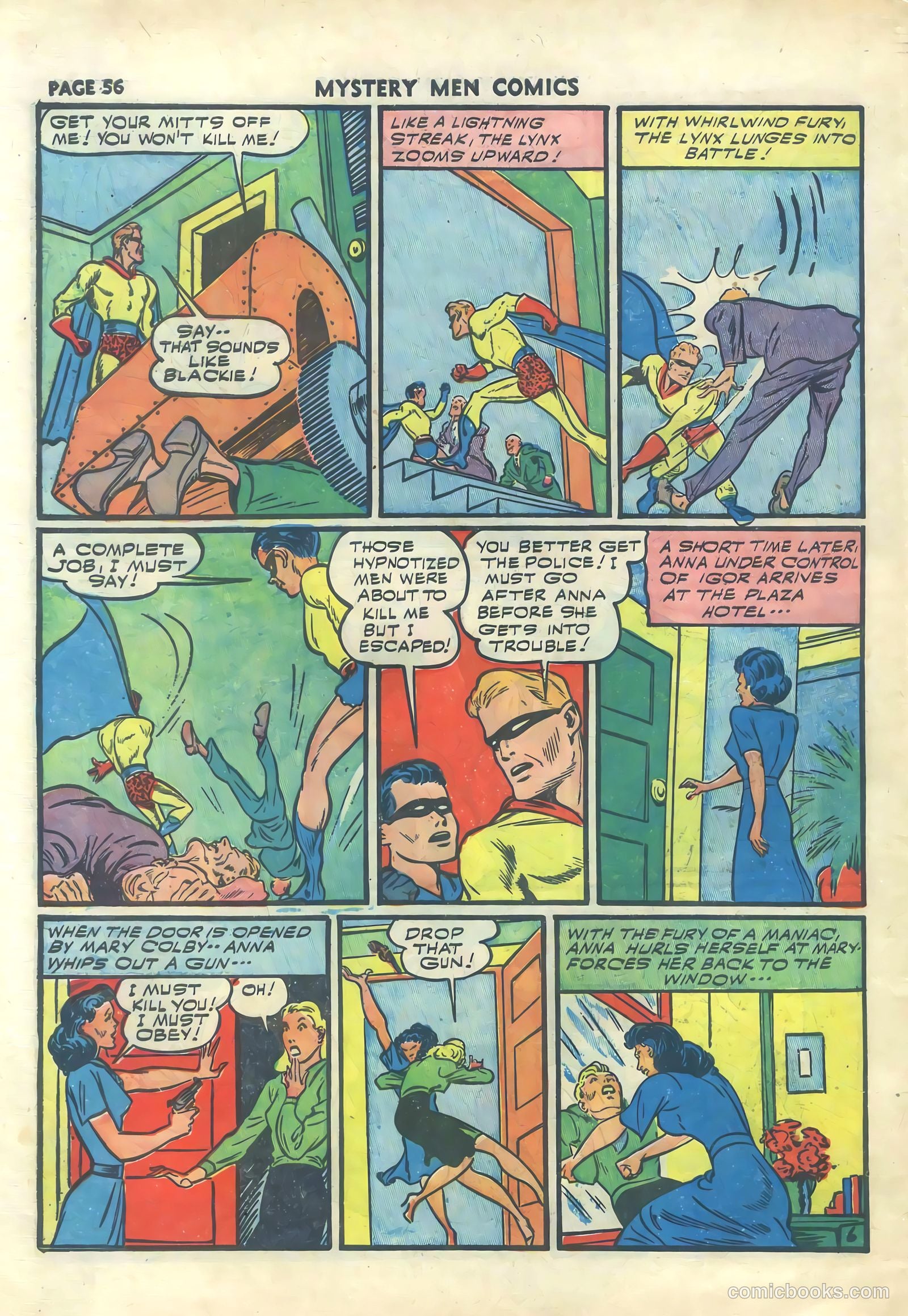 Mystery Men Comics #30 — page 58 of 68