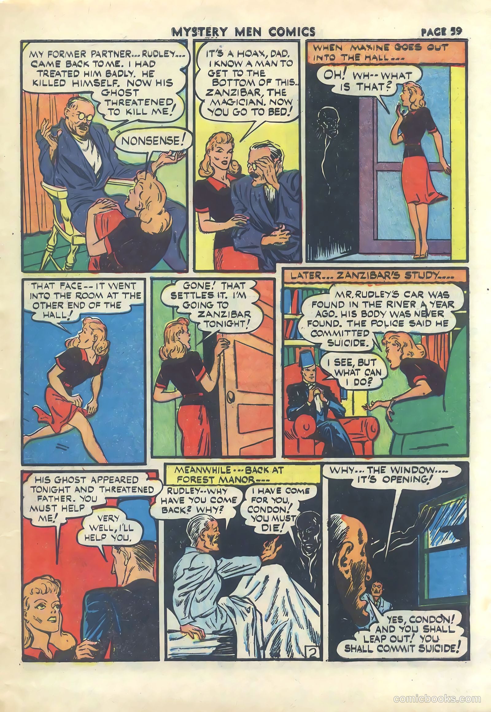 Mystery Men Comics #30 — page 61 of 68