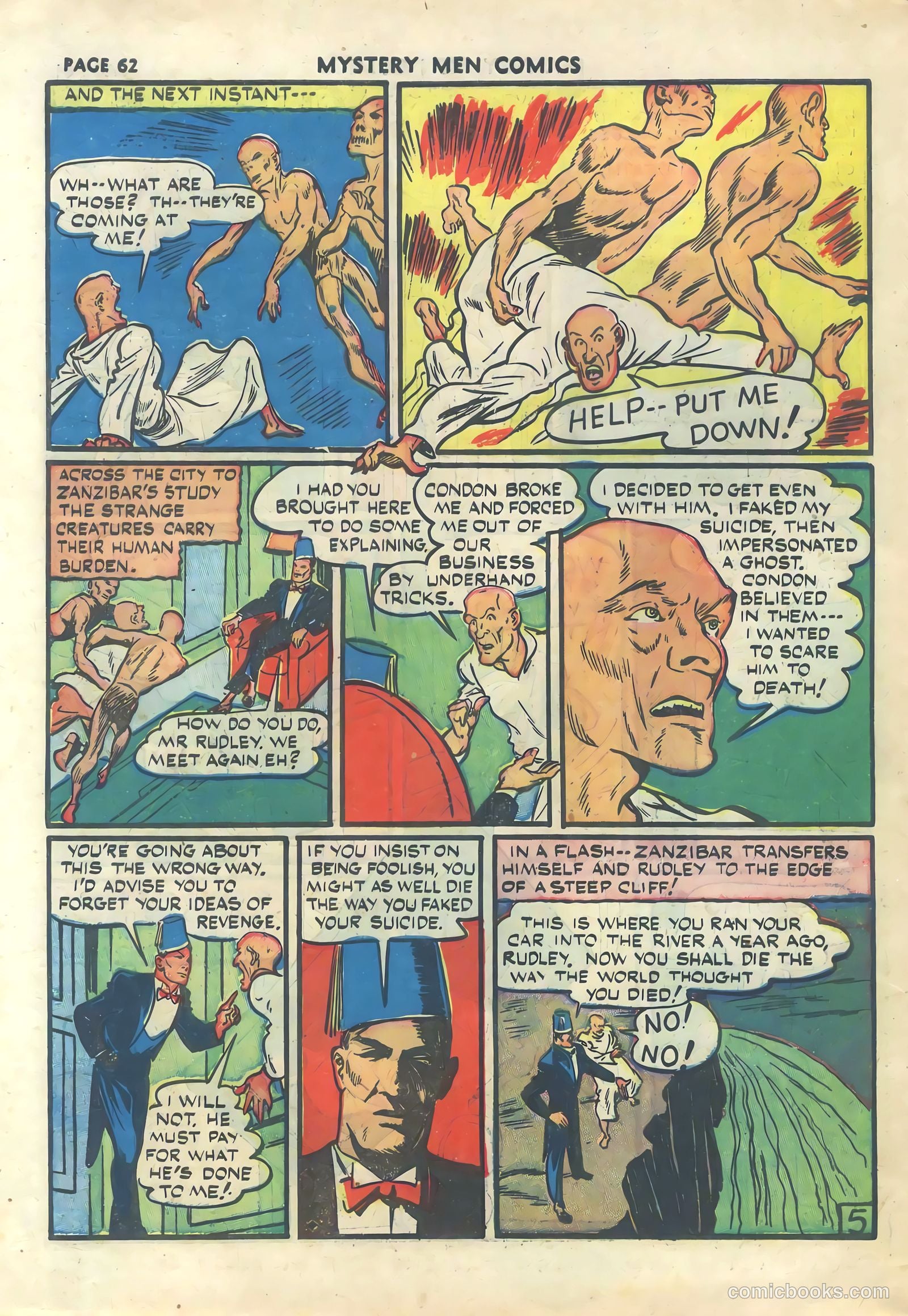 Mystery Men Comics #30 — page 64 of 68