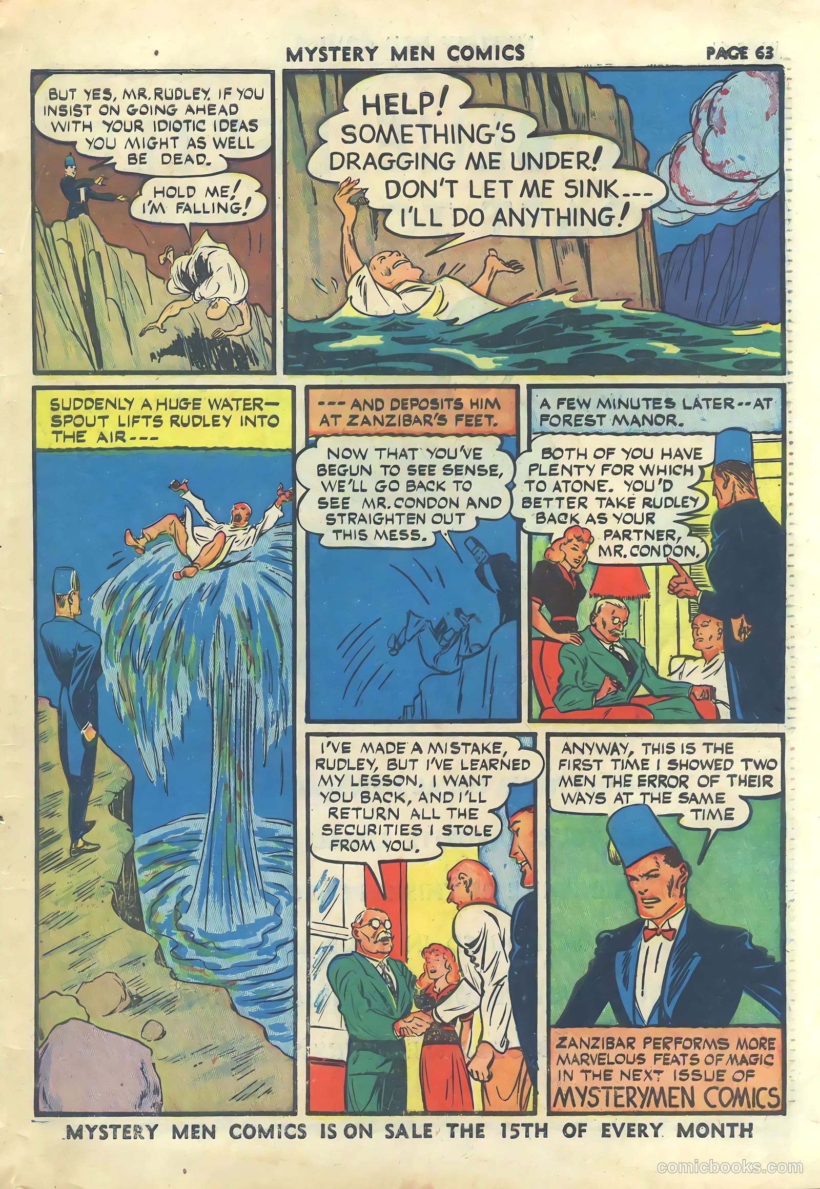 Mystery Men Comics #30 — page 65 of 68