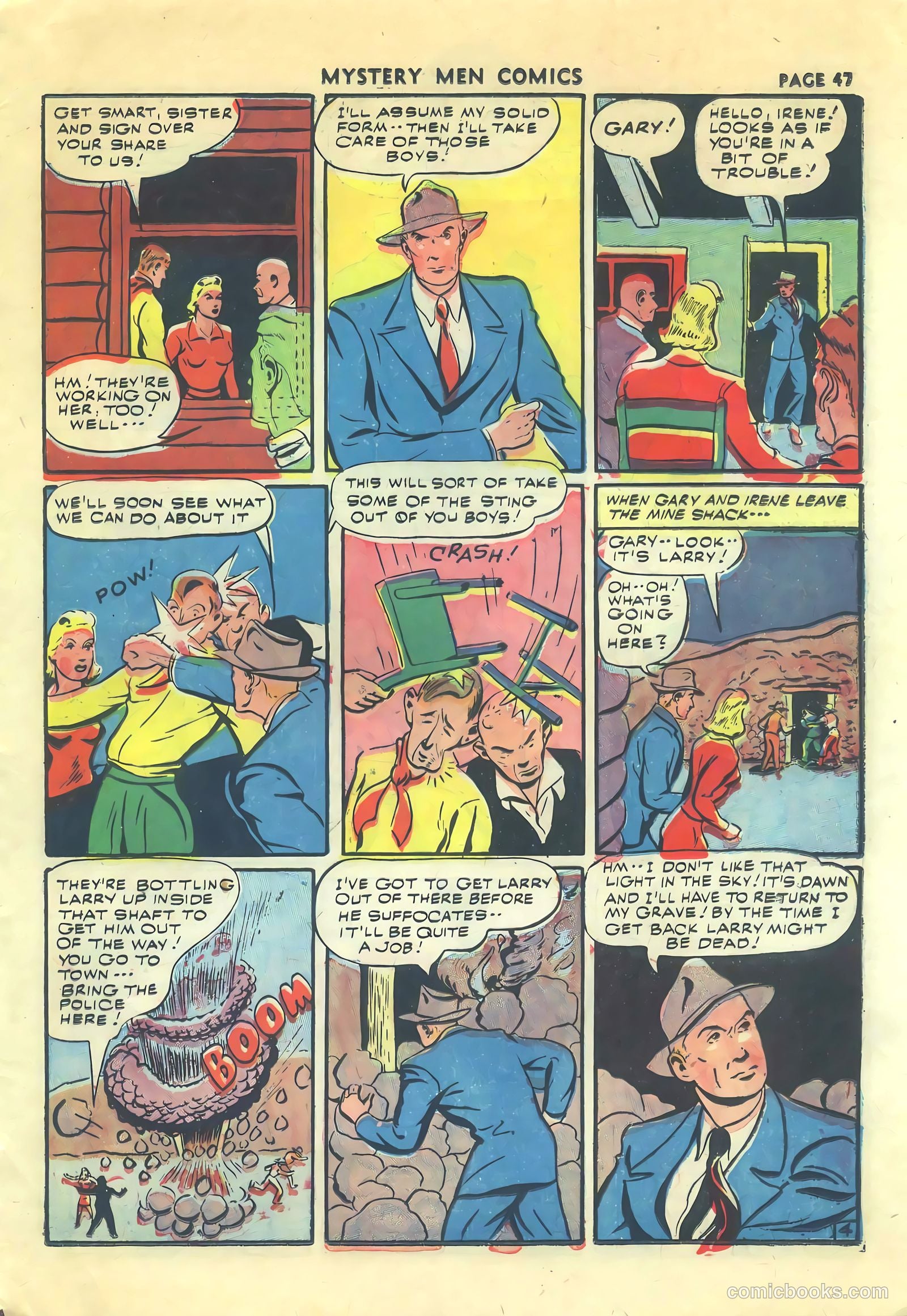 Mystery Men Comics #31 — page 50 of 69