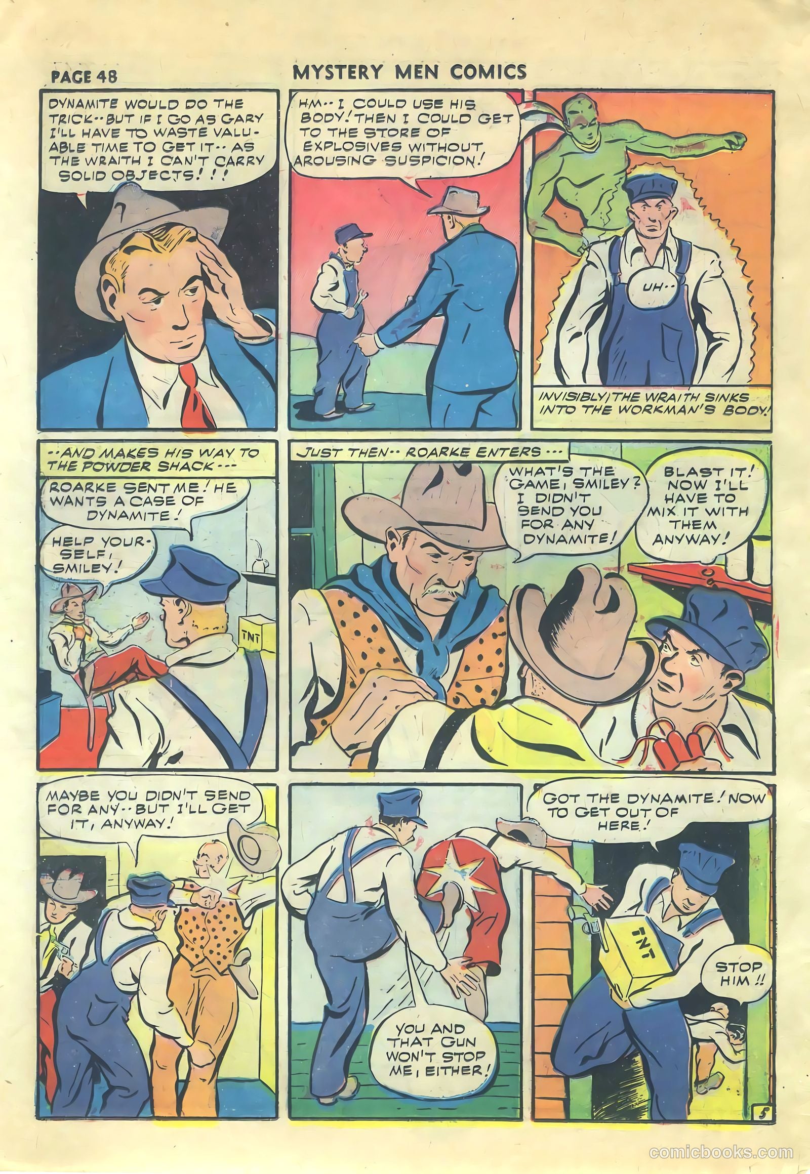 Mystery Men Comics #31 — page 51 of 69