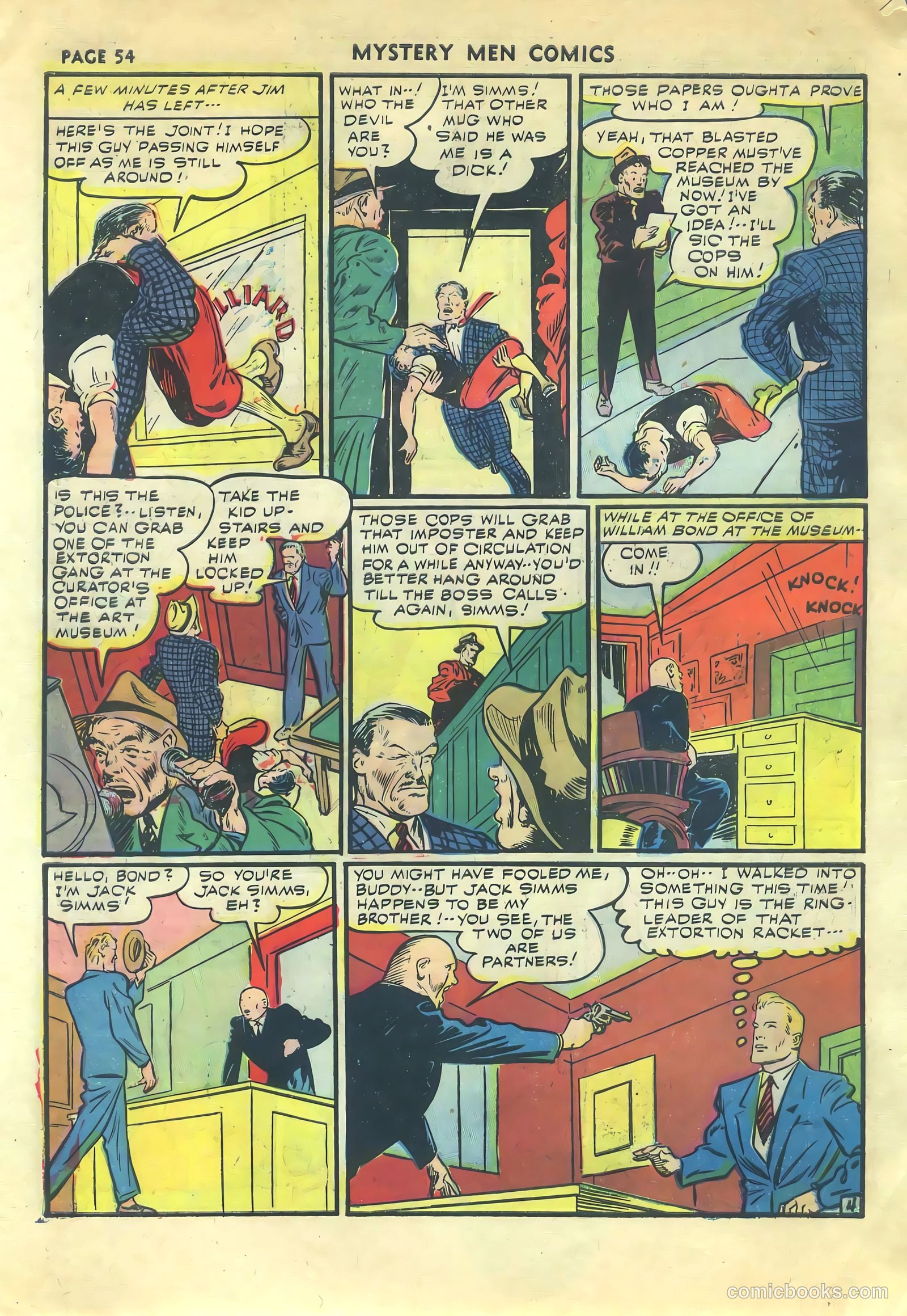 Mystery Men Comics #31 — page 57 of 69