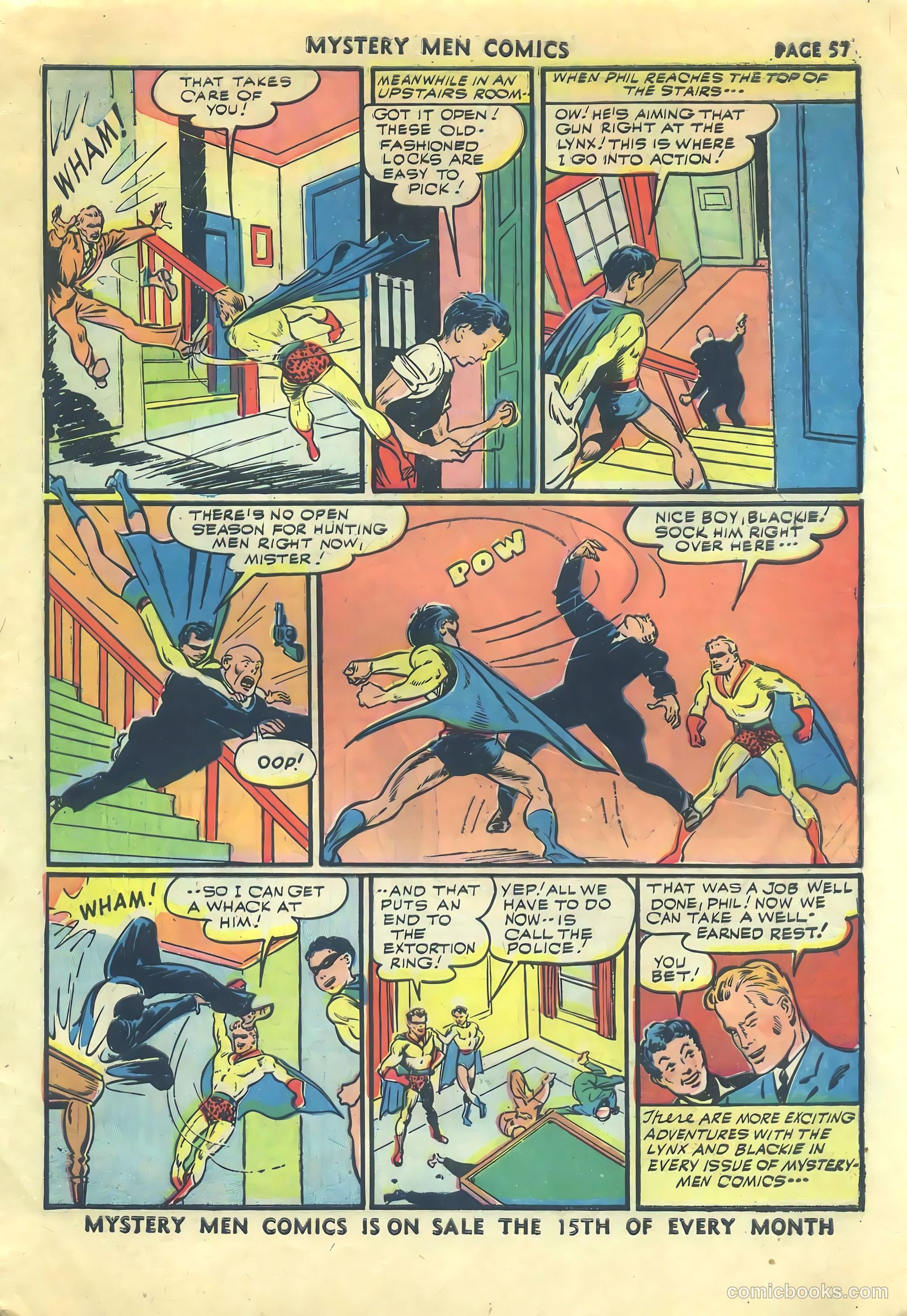 Mystery Men Comics #31 — page 60 of 69