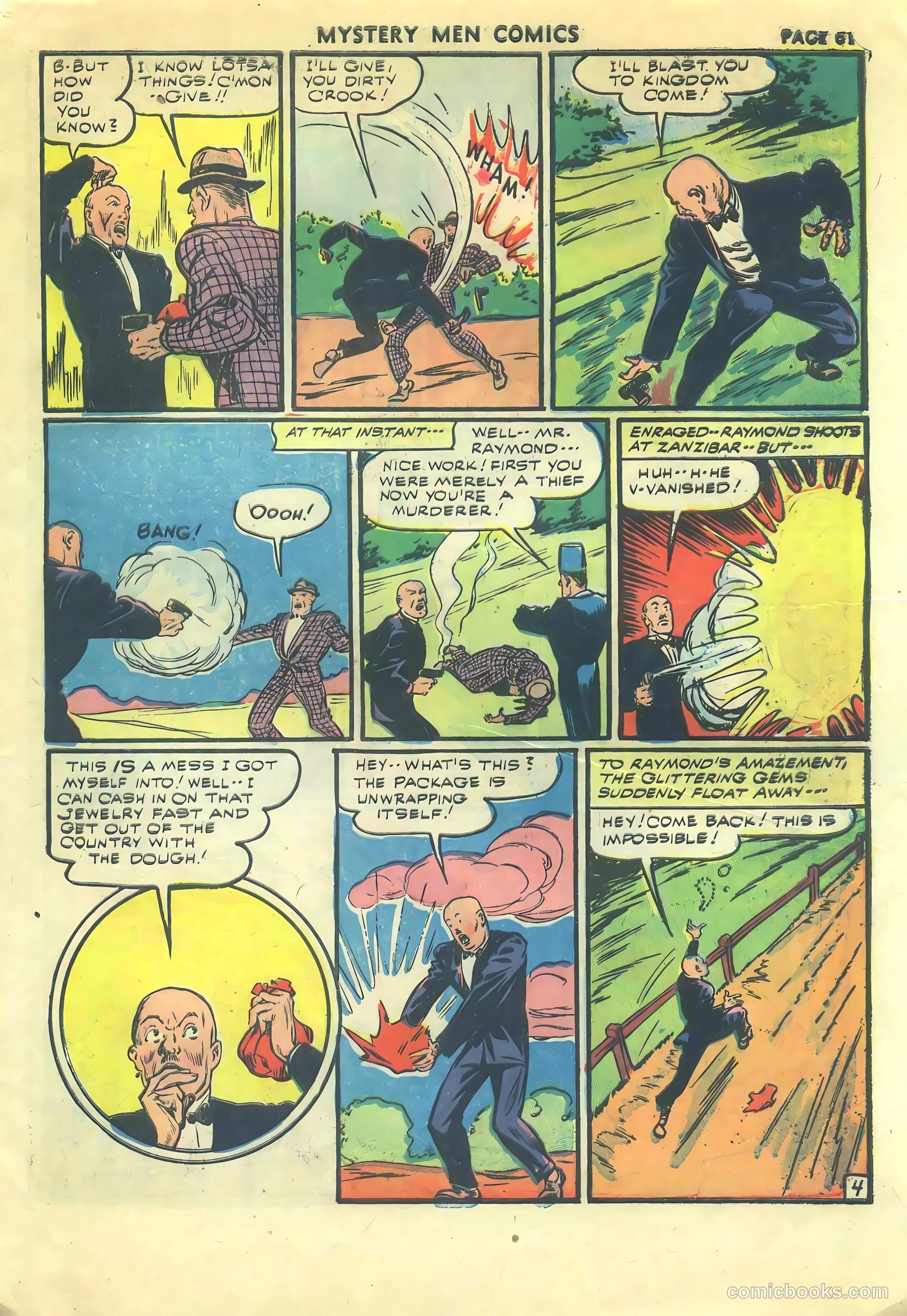 Mystery Men Comics #31 — page 64 of 69