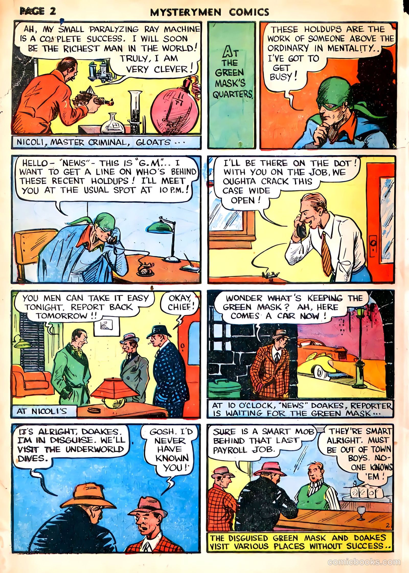 Mystery Men Comics #4 — page 4 of 68
