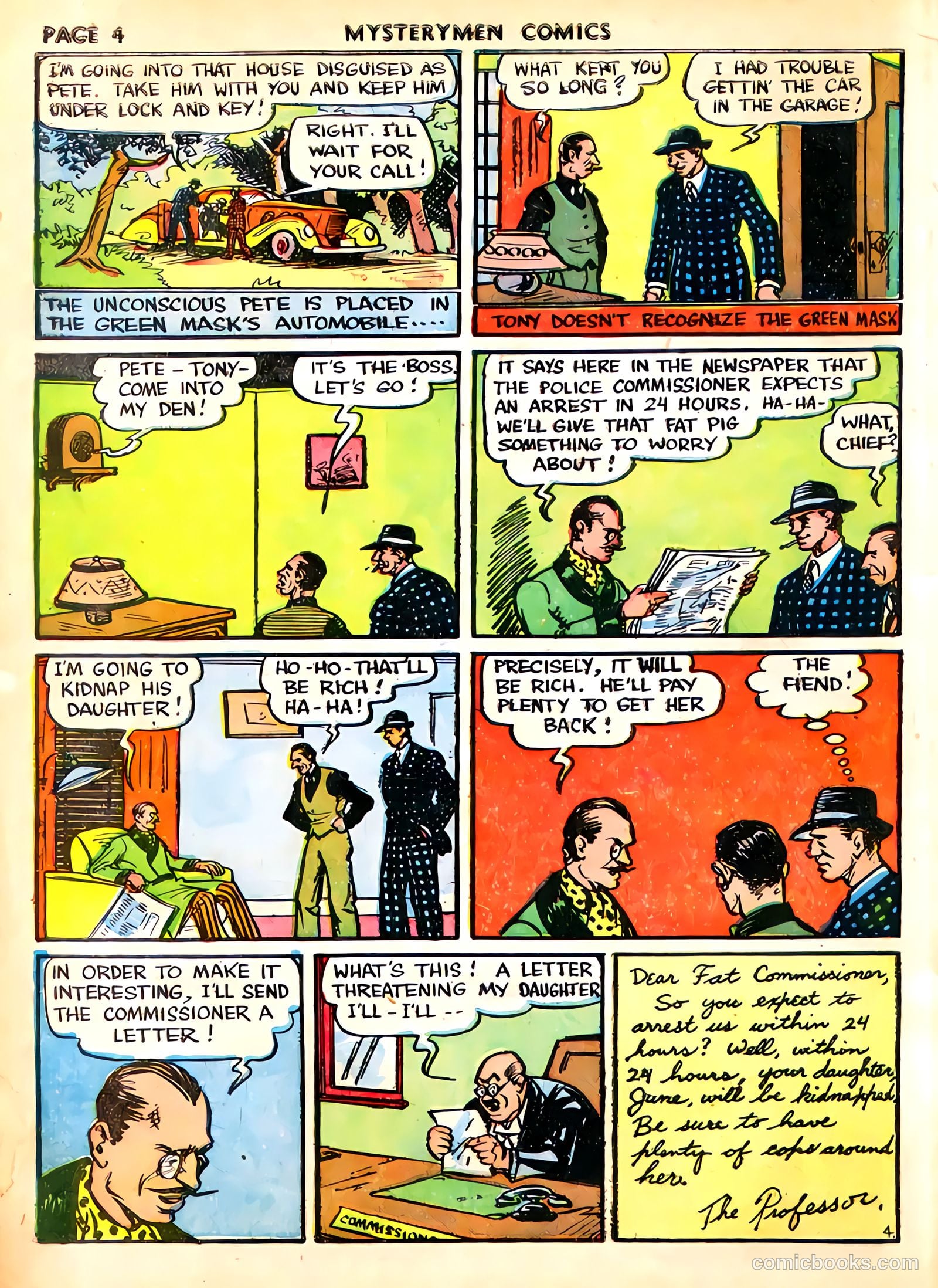 Mystery Men Comics #4 — page 6 of 68