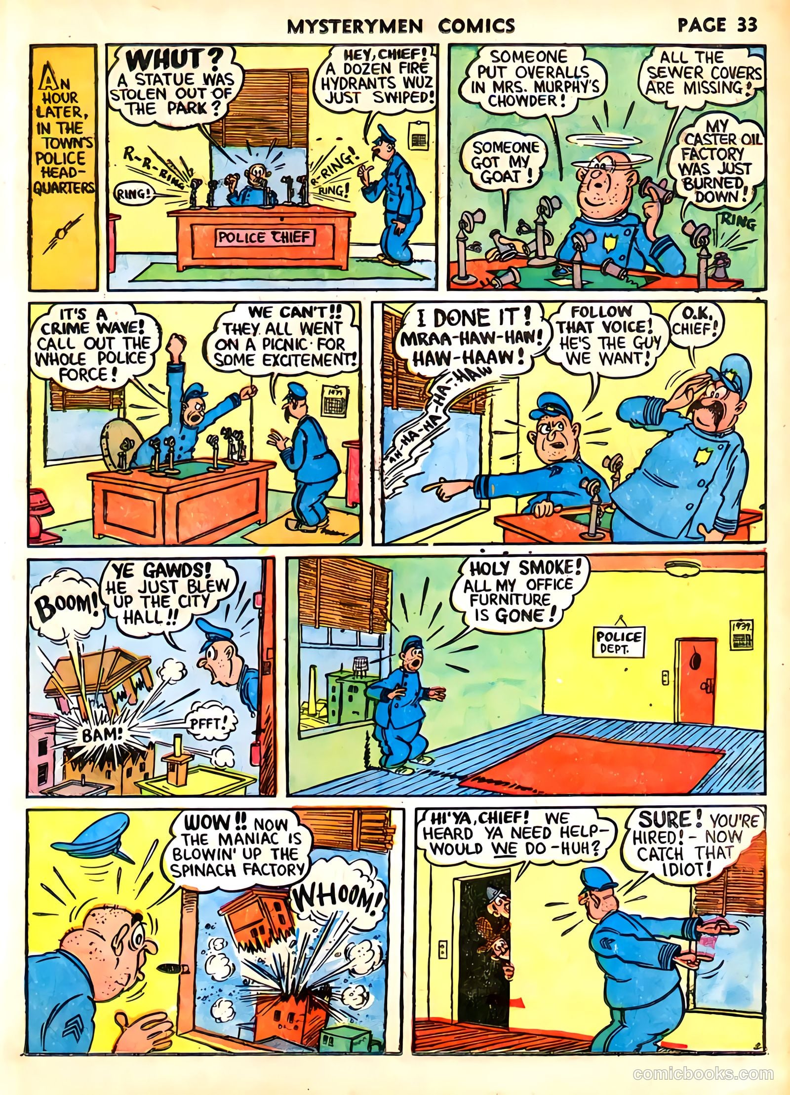Mystery Men Comics #4 — page 35 of 68