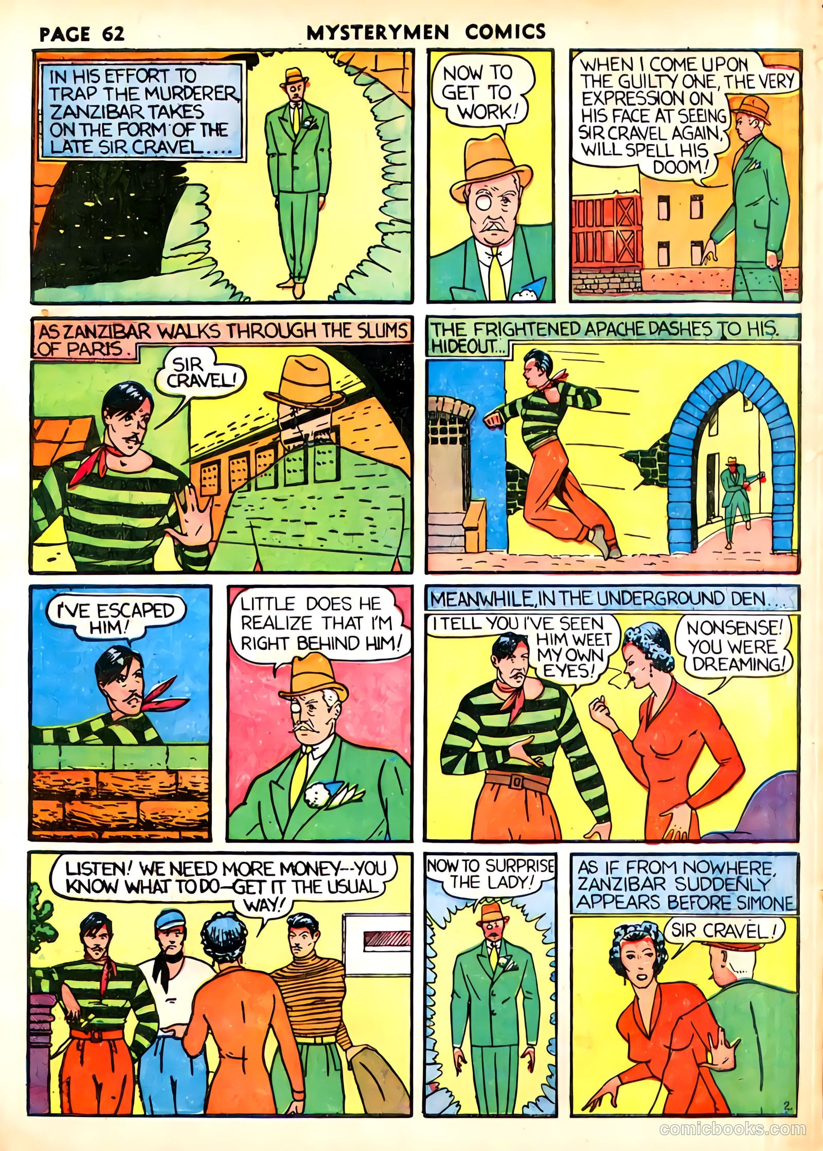 Mystery Men Comics #4 — page 64 of 68
