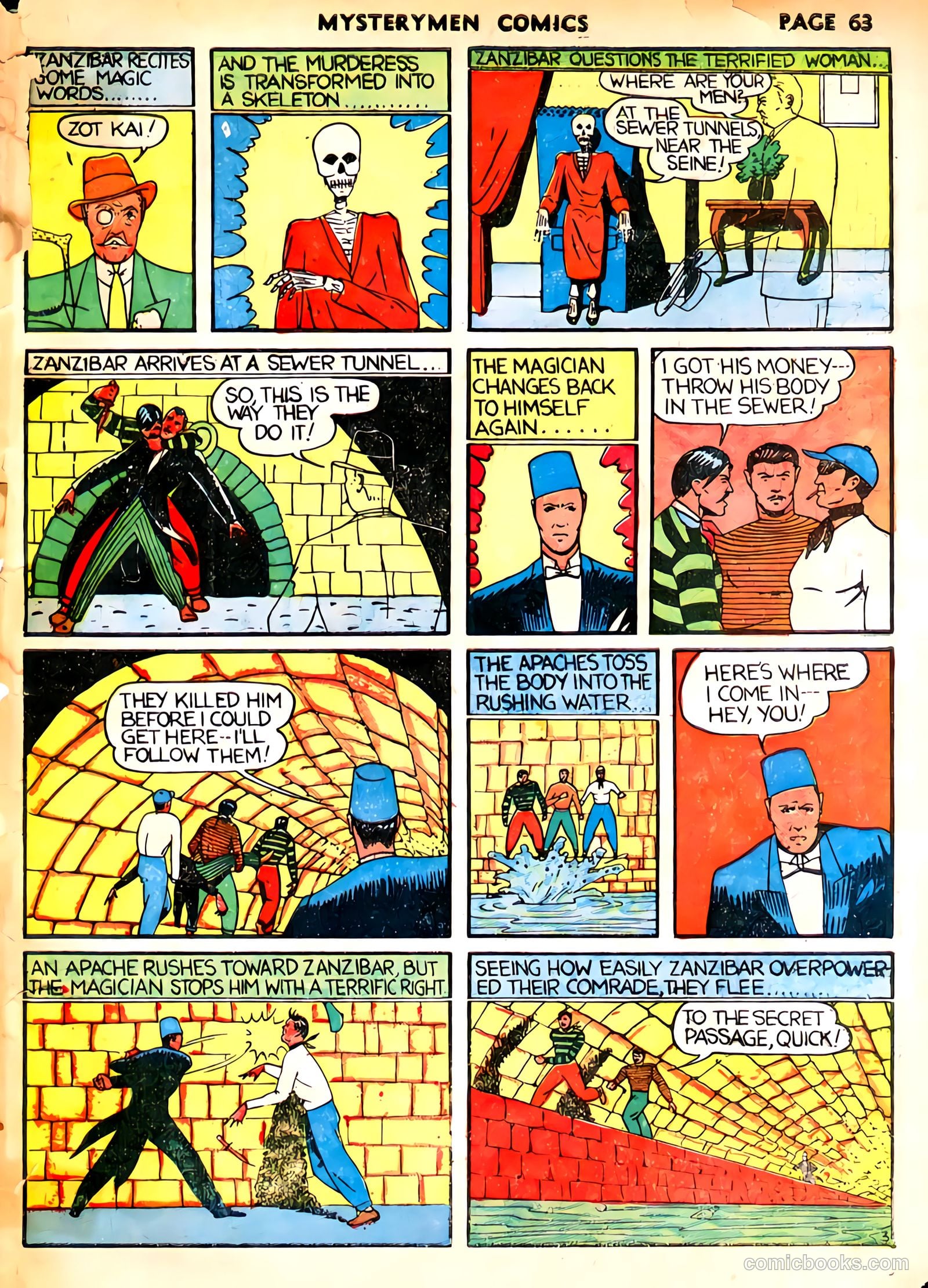 Mystery Men Comics #4 — page 65 of 68