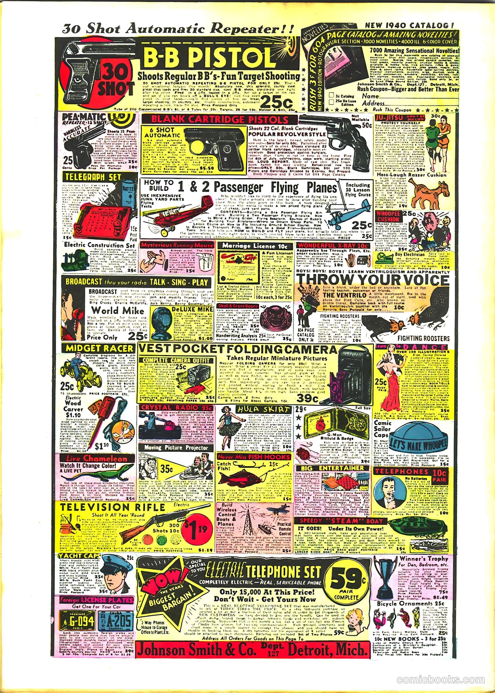 Mystery Men Comics #4 — page 68 of 68