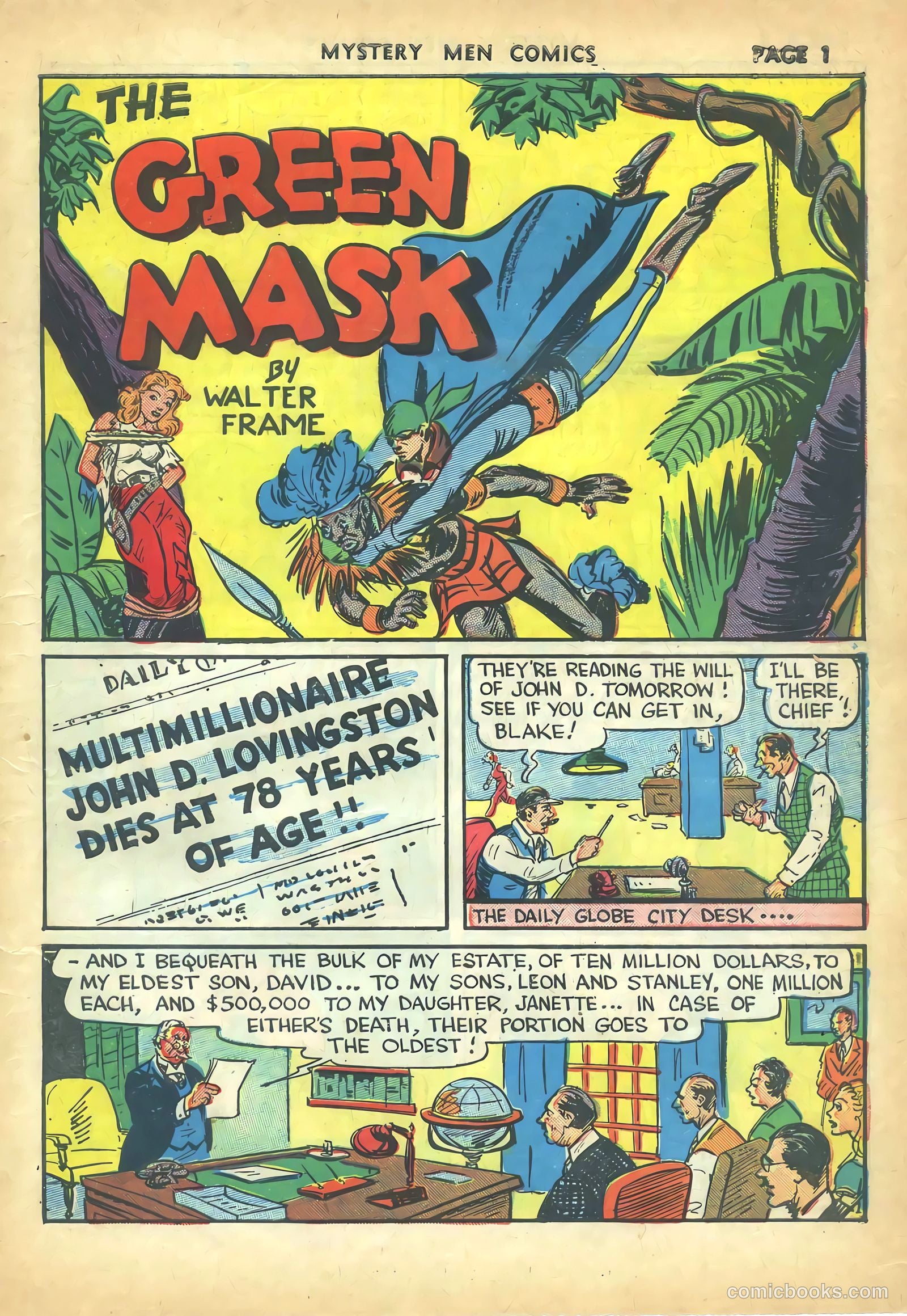 Mystery Men Comics #5 — page 3 of 68