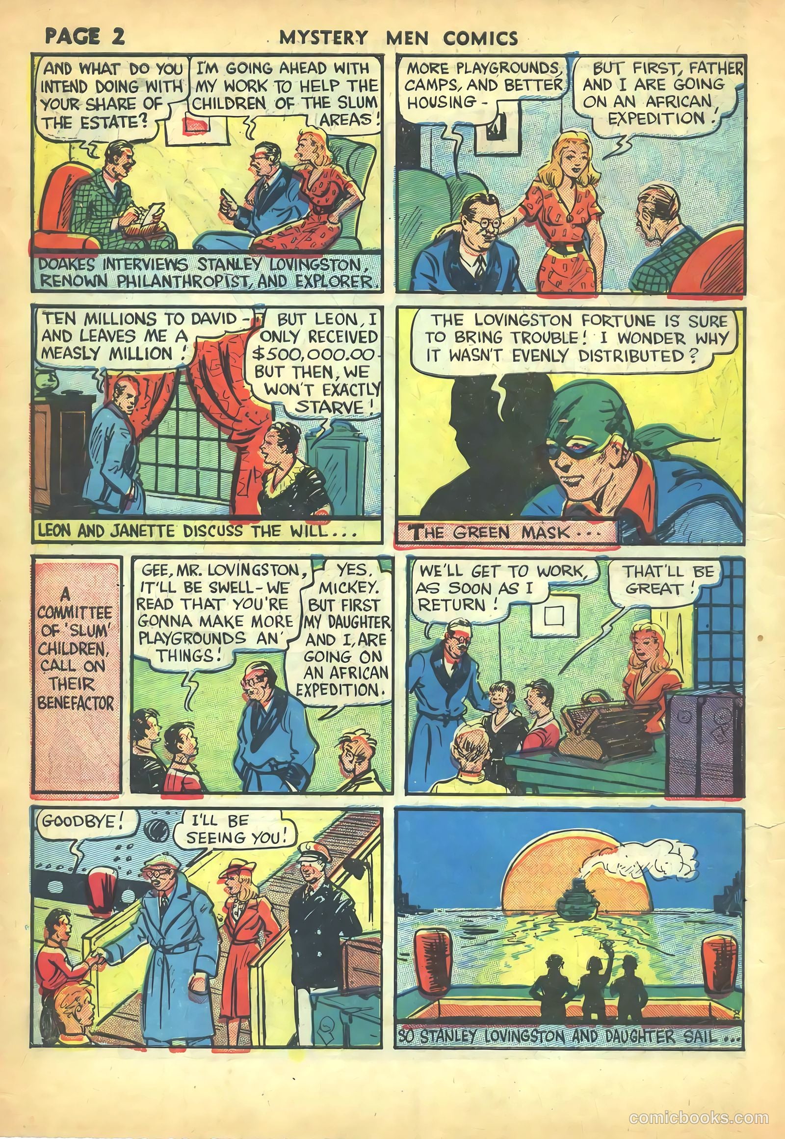 Mystery Men Comics #5 — page 4 of 68