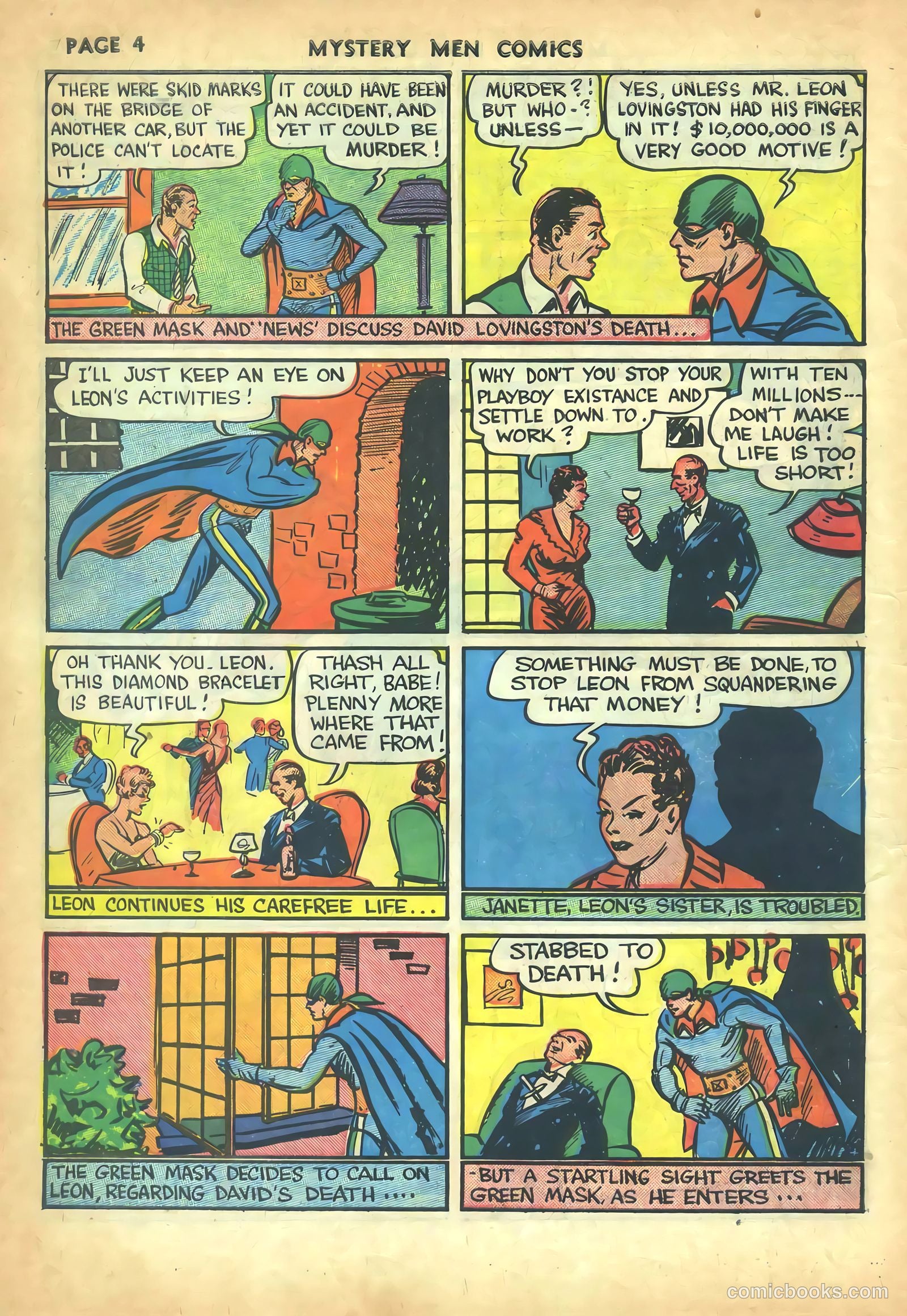 Mystery Men Comics #5 — page 6 of 68