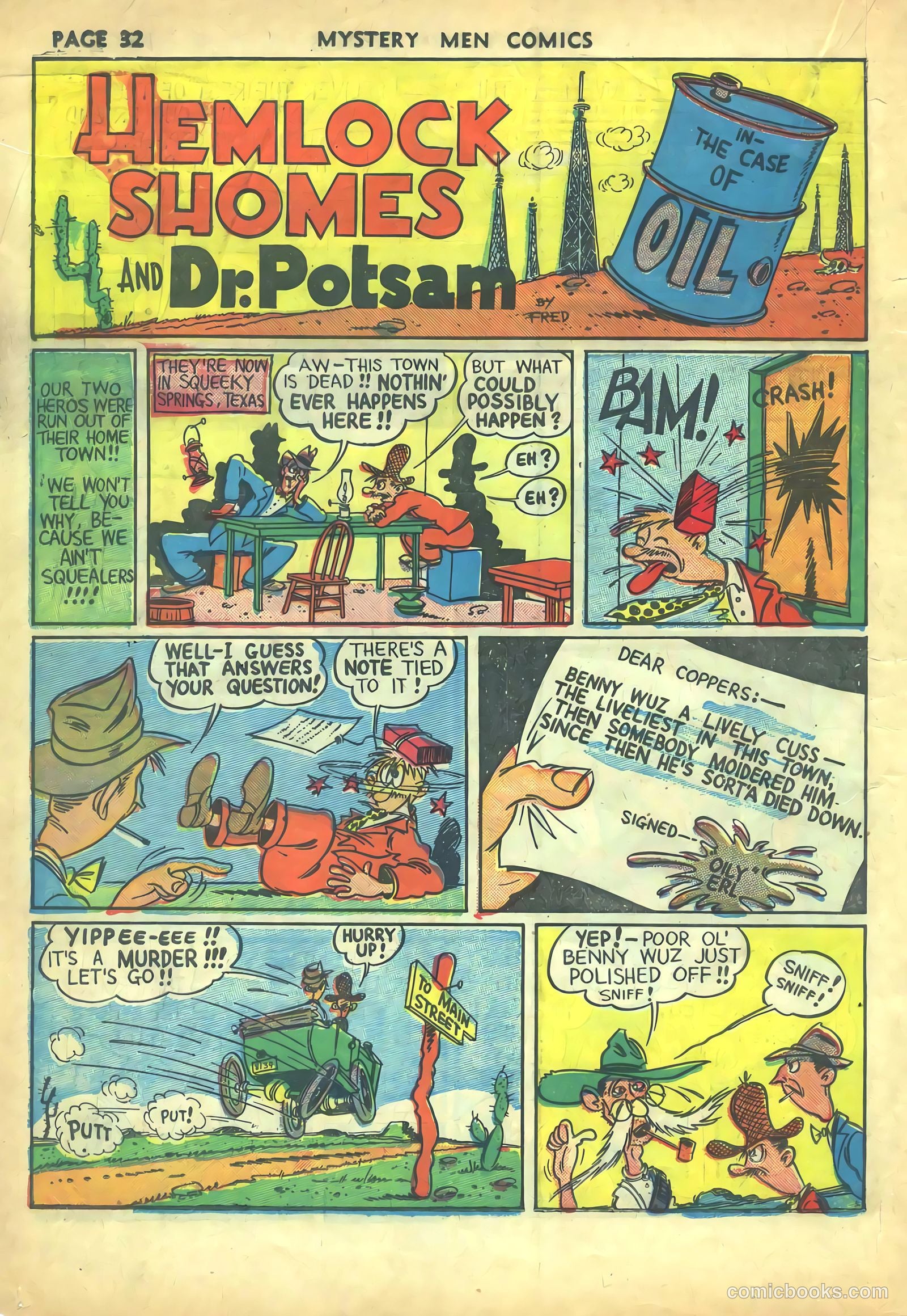 Mystery Men Comics #5 — page 34 of 68