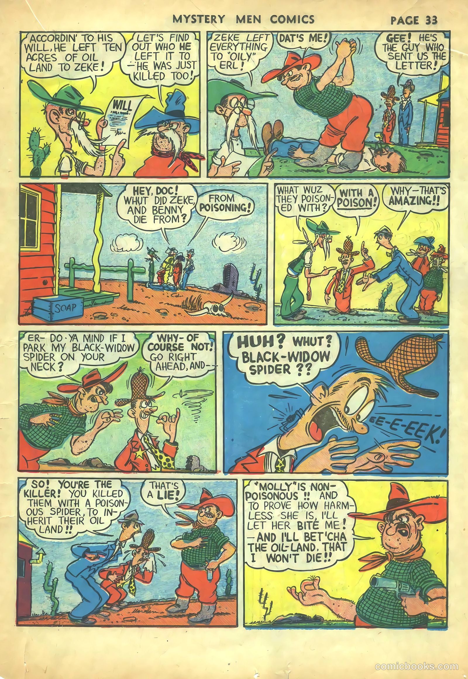 Mystery Men Comics #5 — page 35 of 68