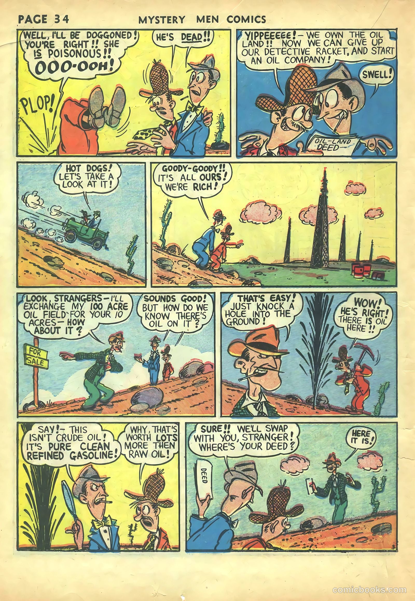 Mystery Men Comics #5 — page 36 of 68