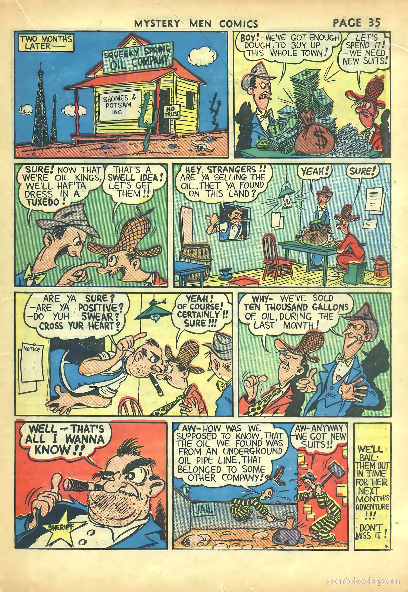 Mystery Men Comics #5 — page 37 of 68