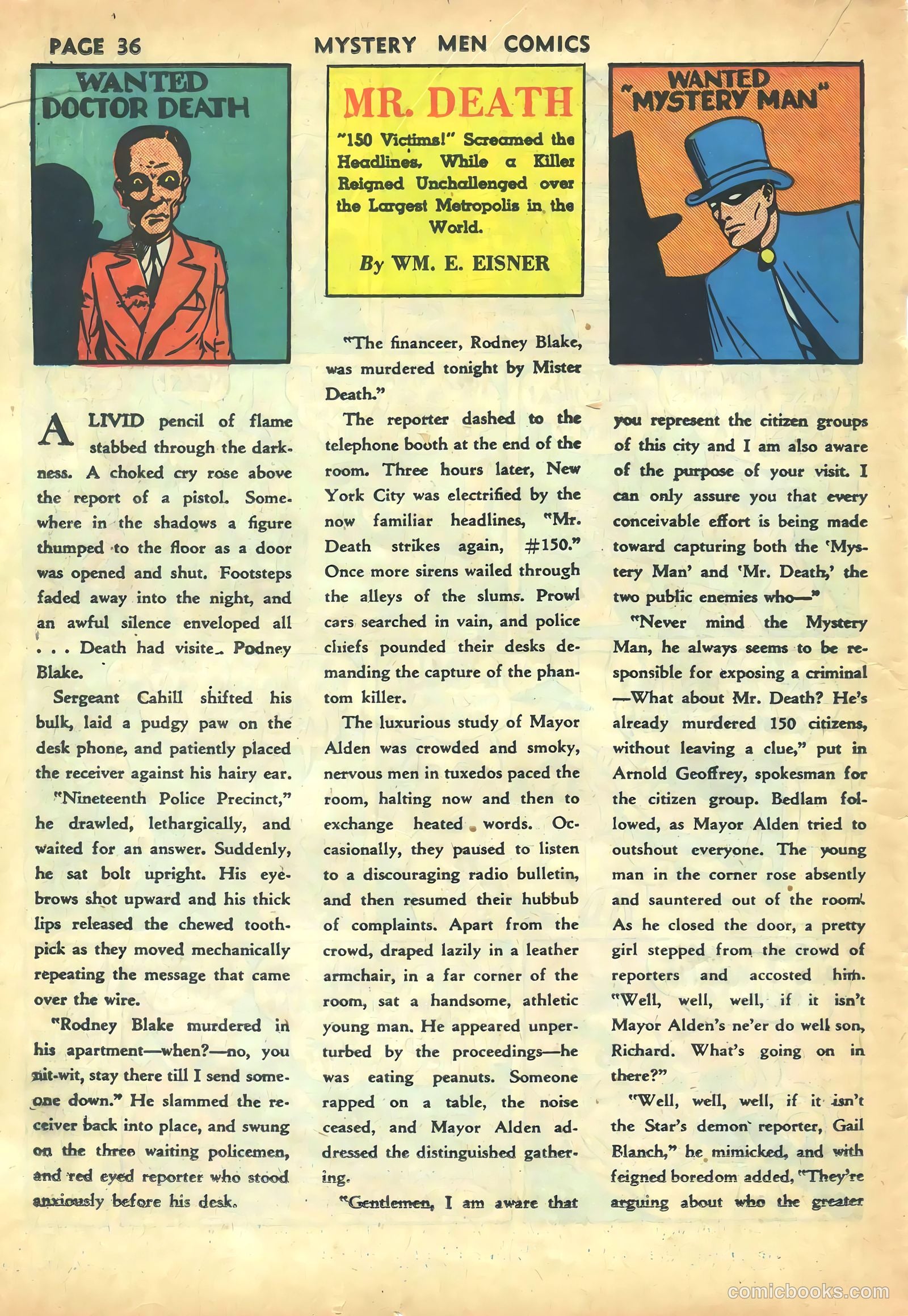 Mystery Men Comics #5 — page 38 of 68