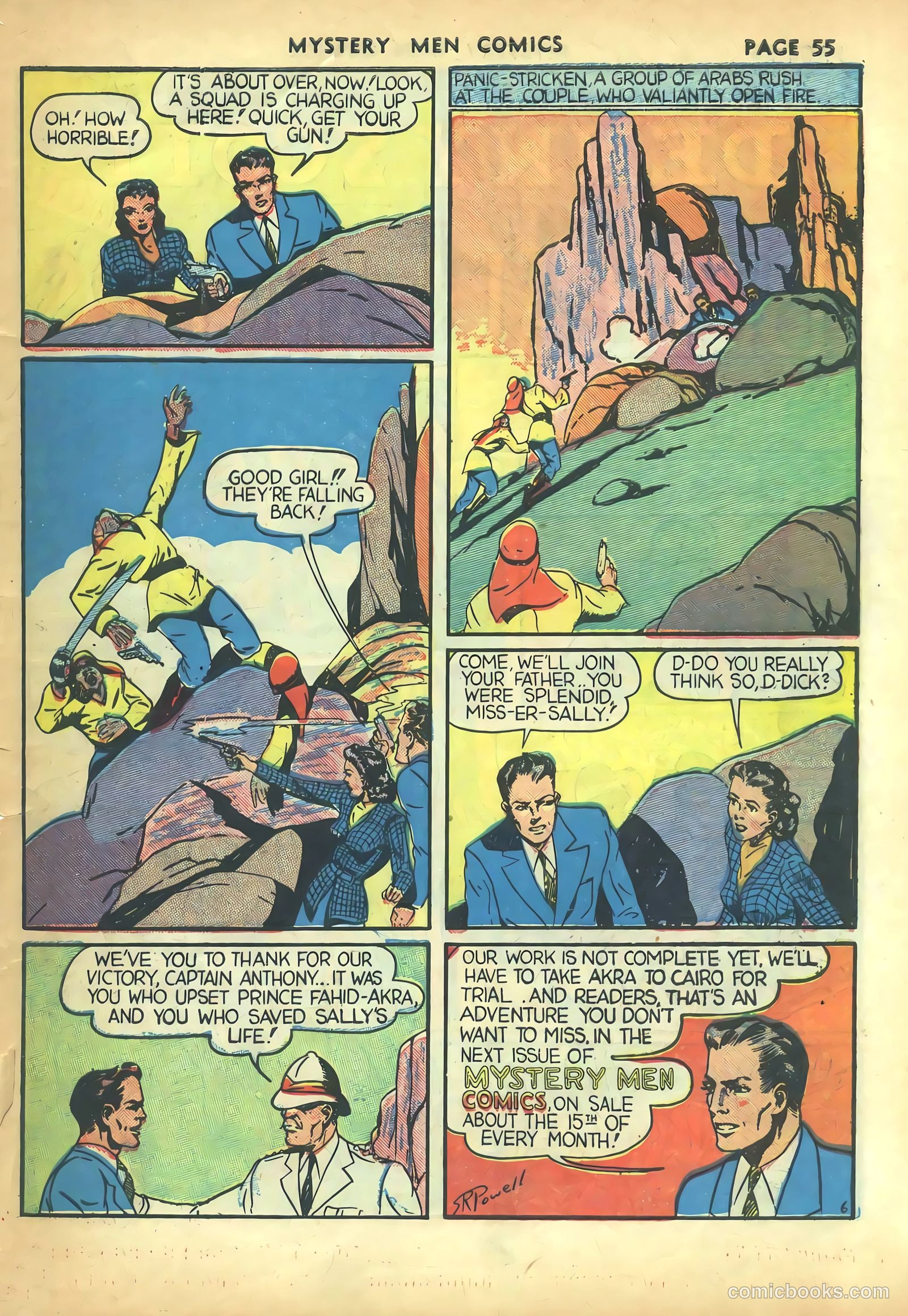 Mystery Men Comics #5 — page 57 of 68