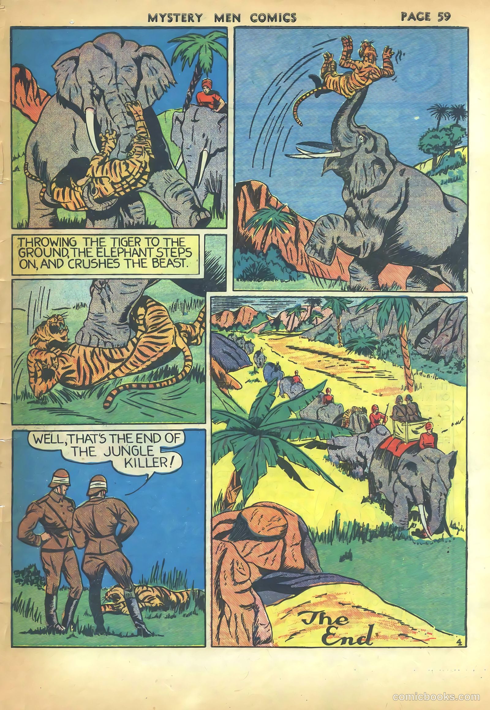 Mystery Men Comics #5 — page 61 of 68