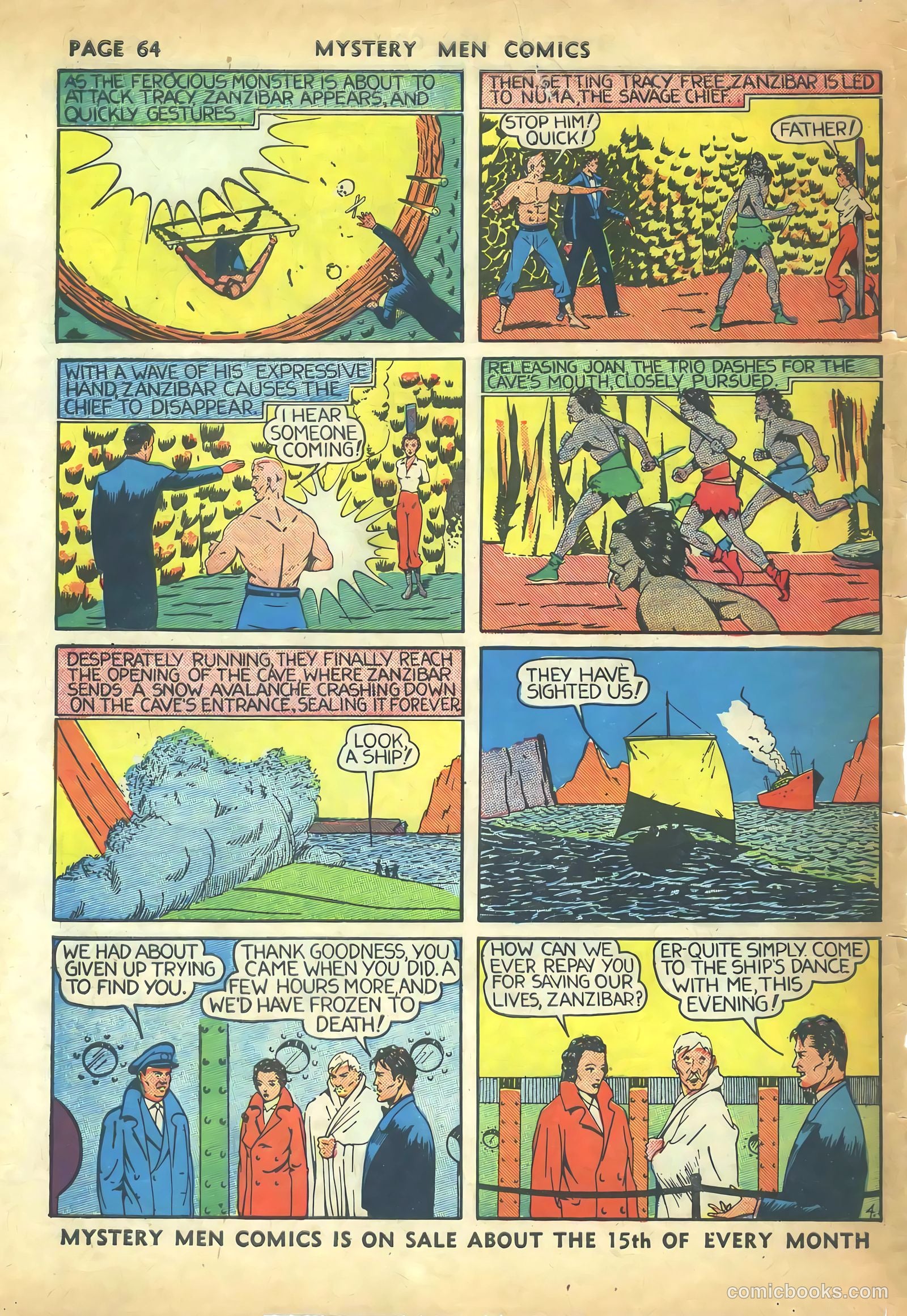 Mystery Men Comics #5 — page 66 of 68