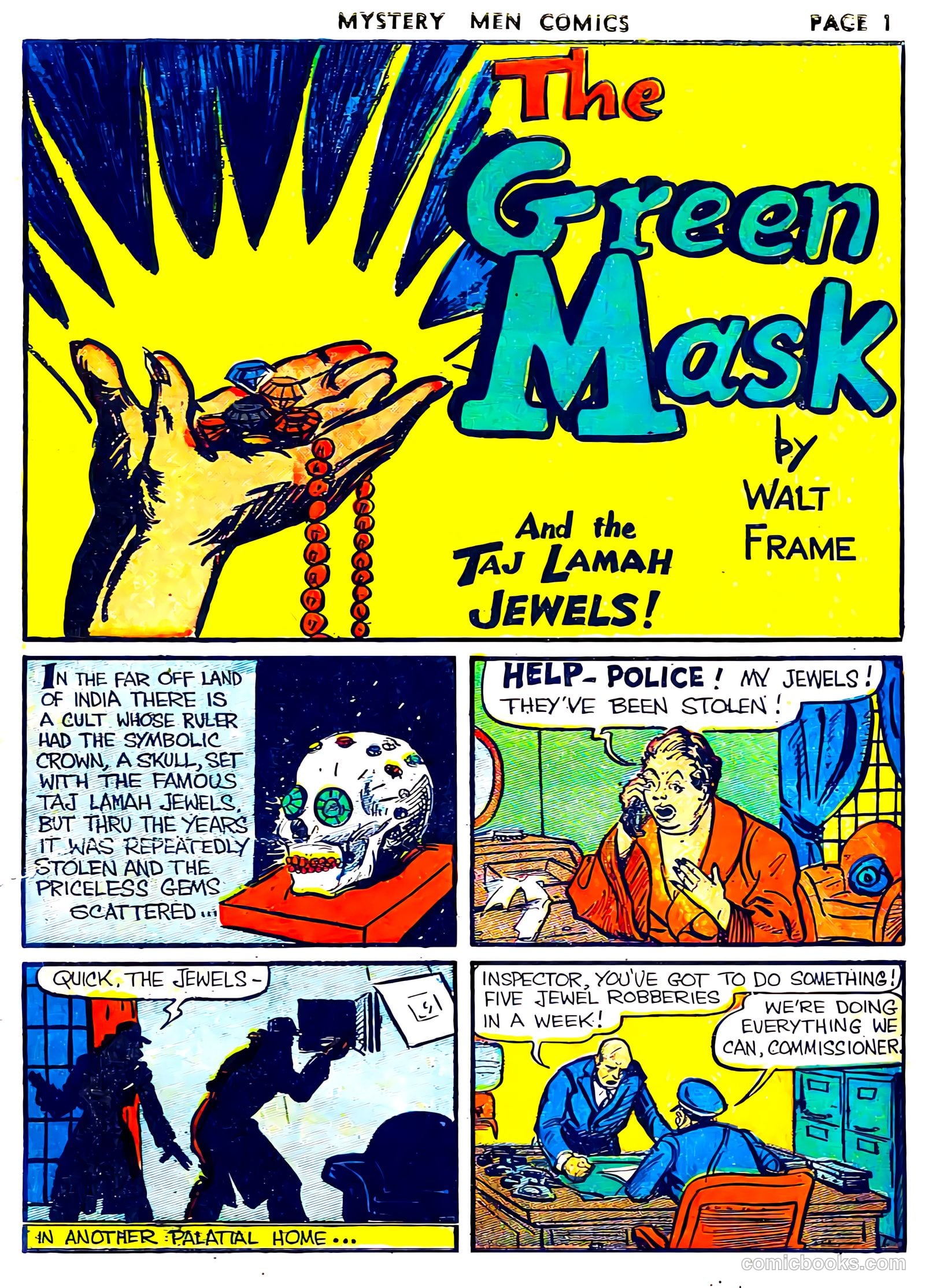 Mystery Men Comics #6 — page 3 of 68